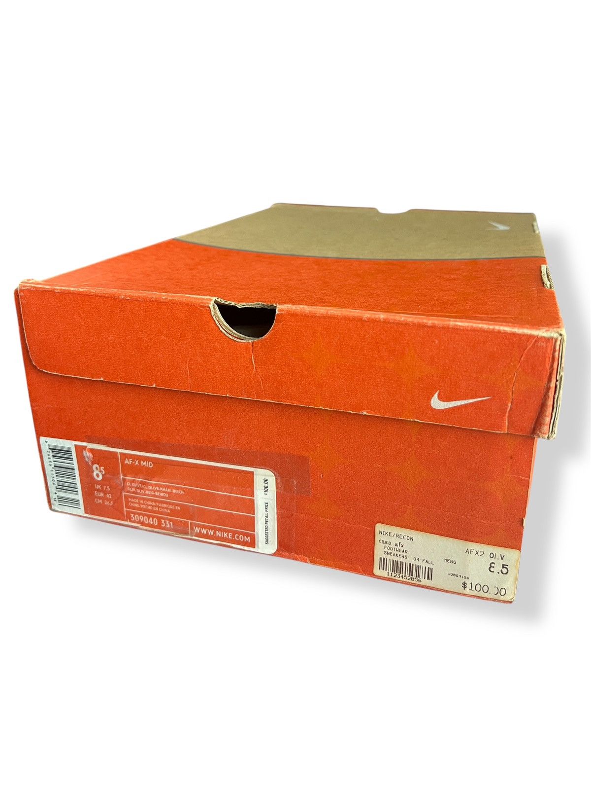 Nike 2004 Nike Air Force X Mid - Stash x Nort/RECON - Size 8.5 Size US 8.5 / EU 41-42 - 9 Thumbnail