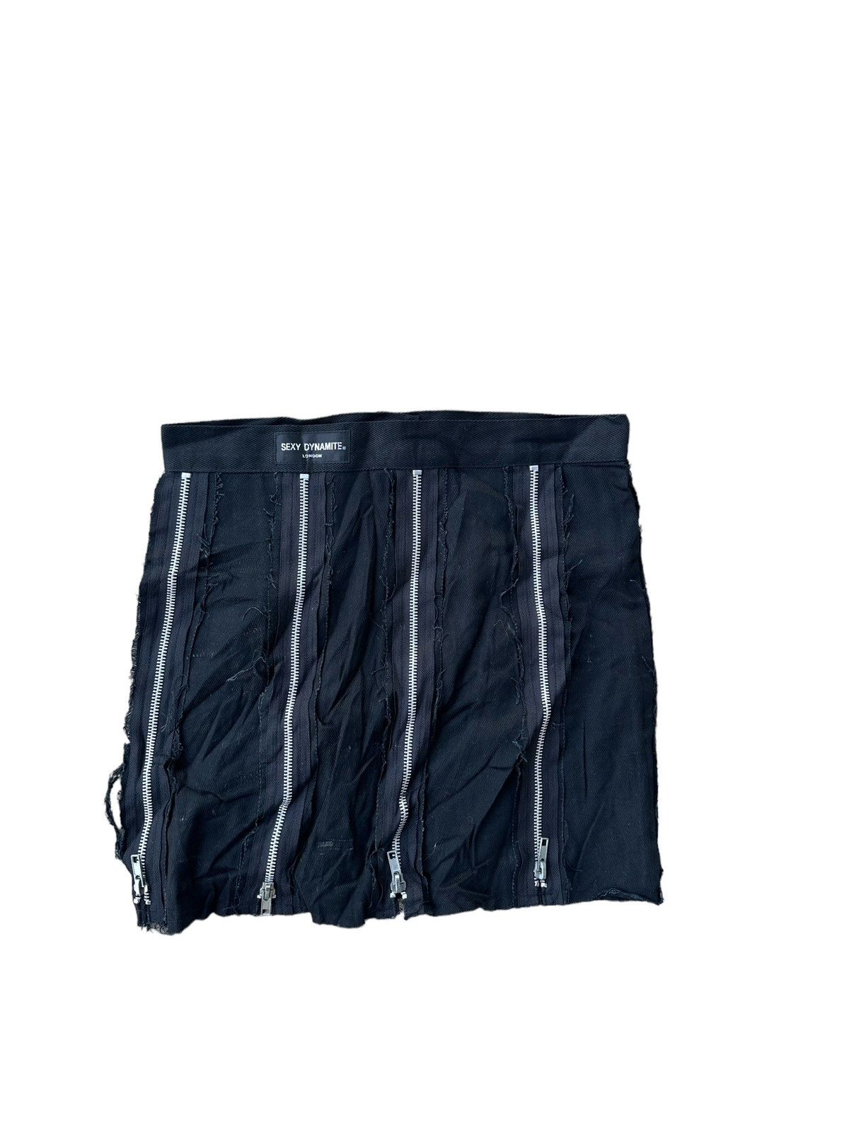 Seditionaries Sexy dynamite London multizipper skirts Size 26" / US 2 / IT 38 - 8 Thumbnail