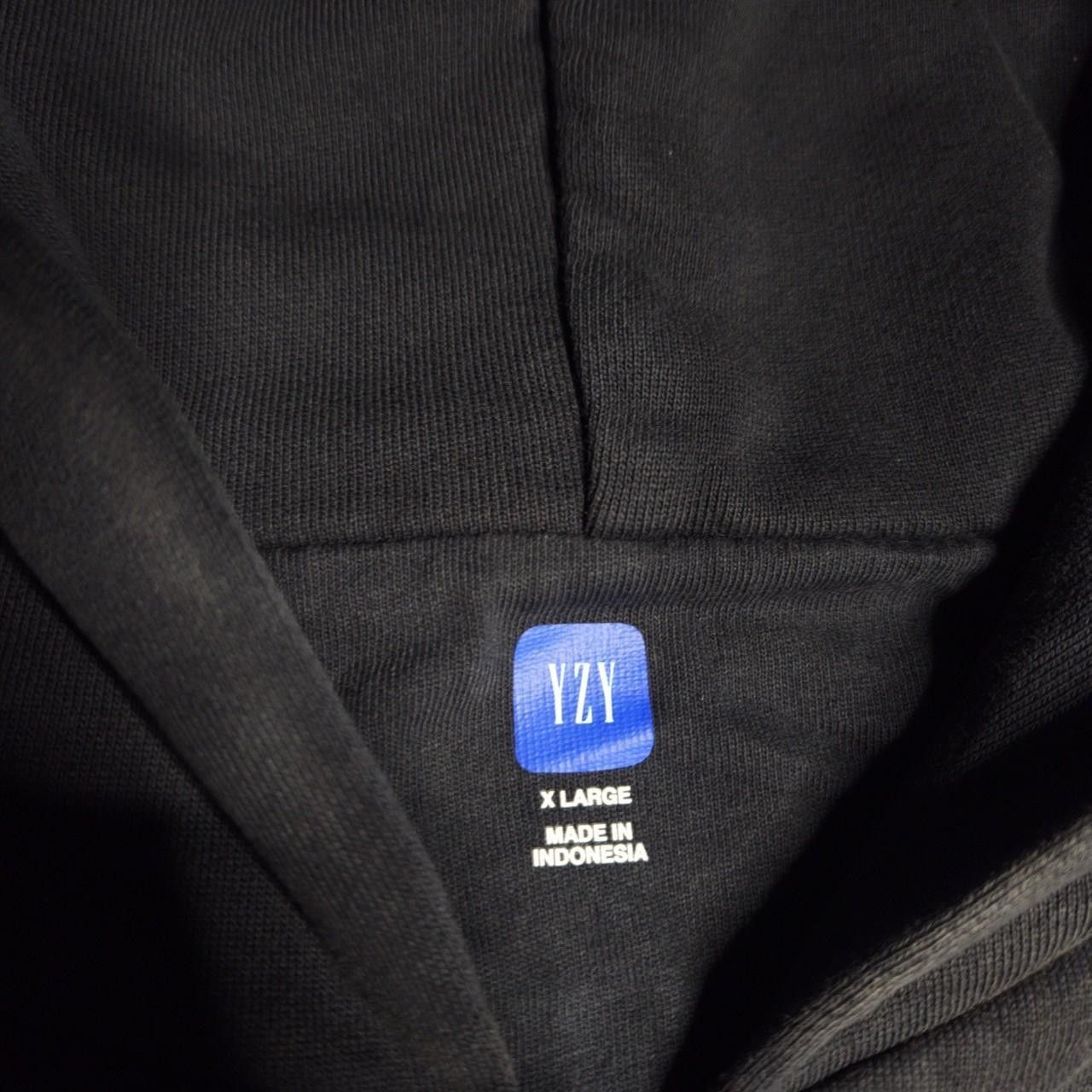 Gap × Yeezy Yeezy gap double layered poetic black zip up hoodie Size US XL / EU 56 / 4 - 4 Thumbnail