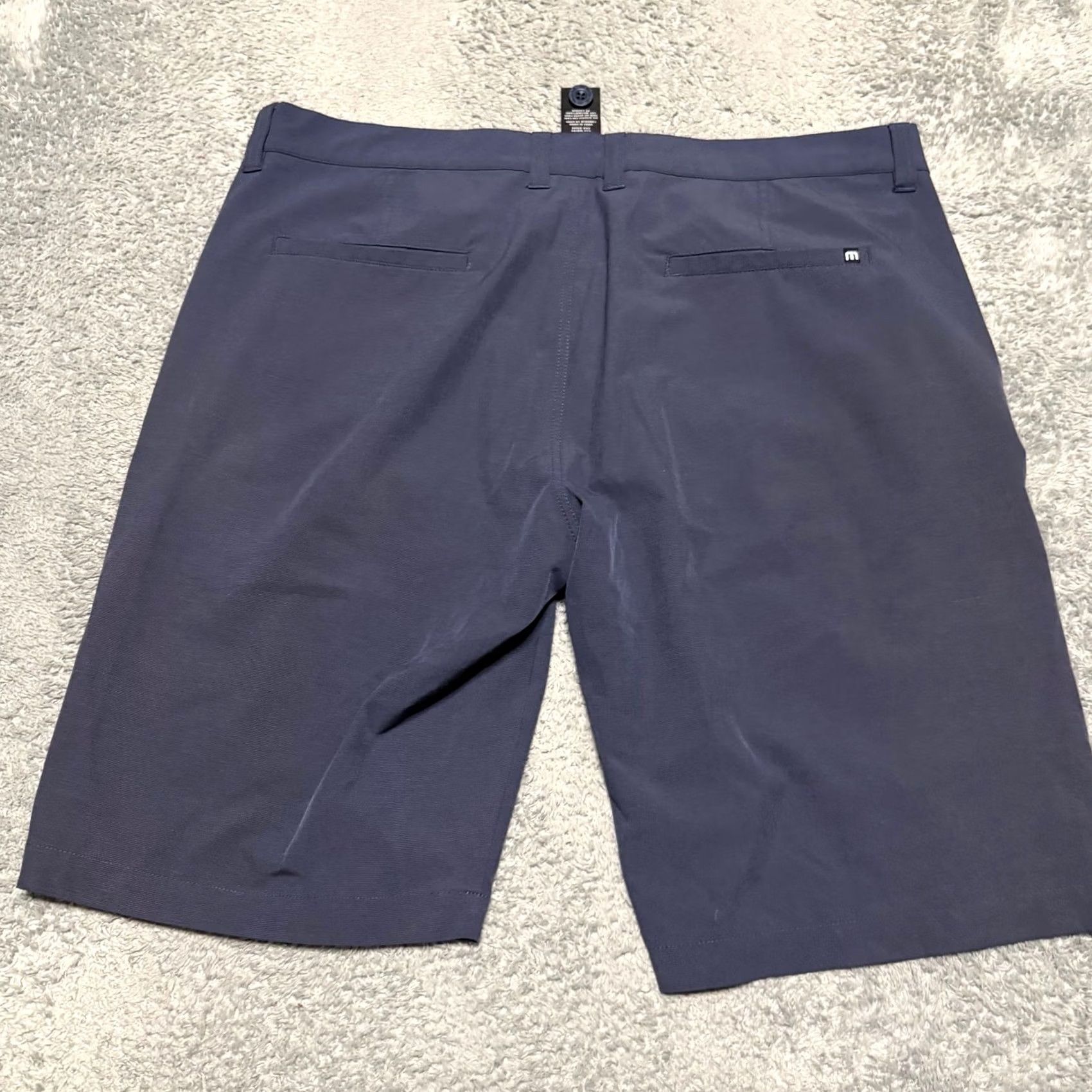 TravisMathew Travis Mathew Golf Shorts Mens 38 Blue Lightweight Performance Stretch 11” Size US 38 / EU 54 - 3 Thumbnail