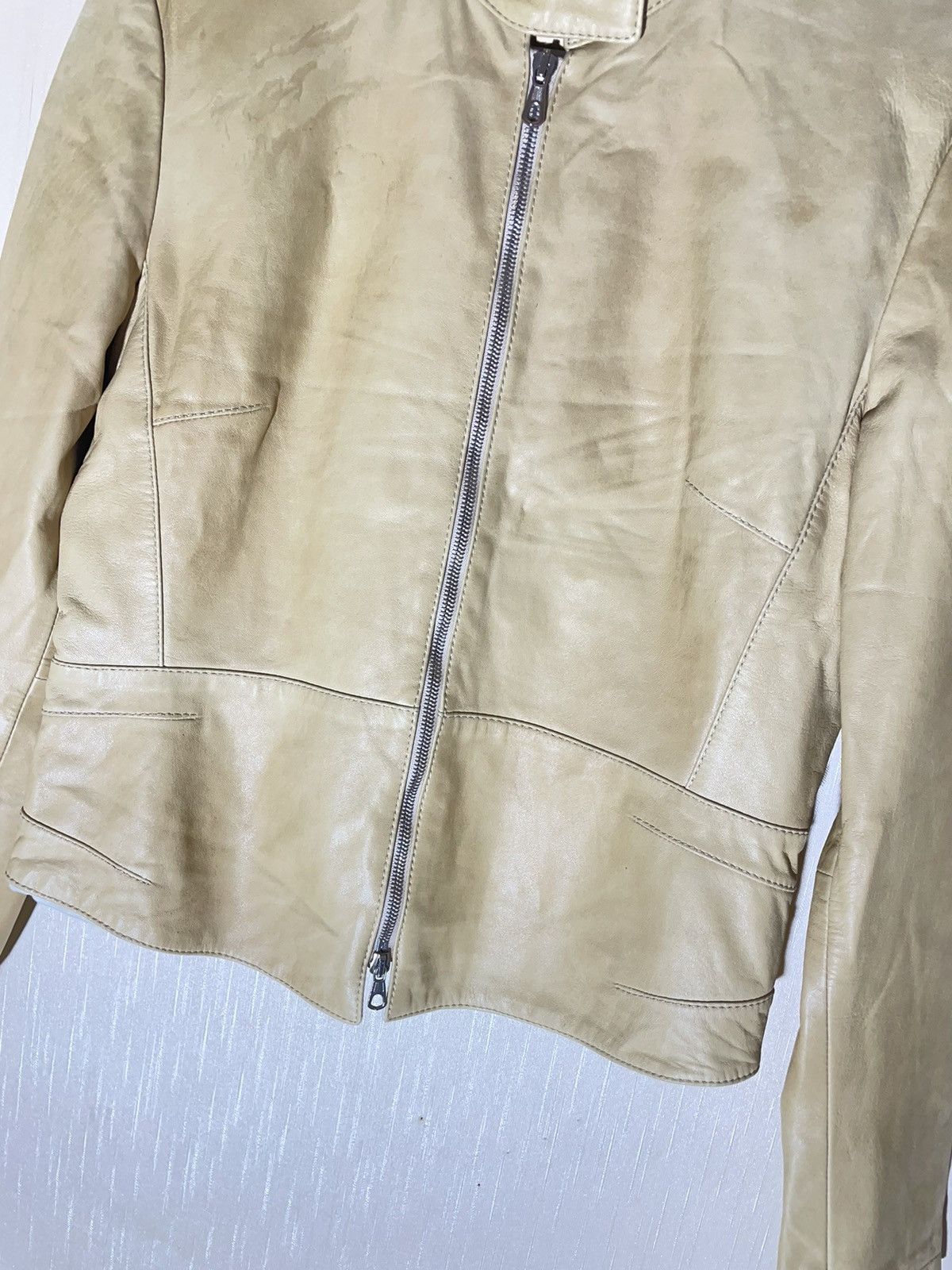 Brunello Cucinelli Brunello Cucinelli leather jacket Size L / US 10 / IT 46 - 5 Thumbnail