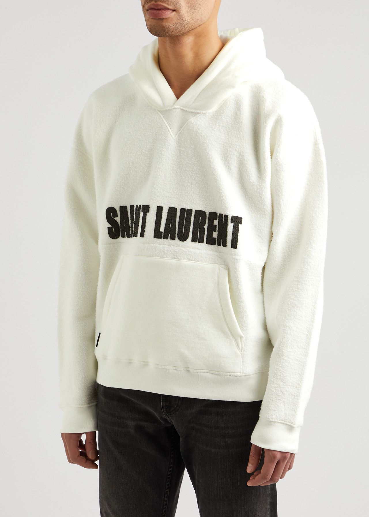 Saint Laurent Paris Saint Laurent SS23 Oversized Agafay Fleece Hoodie Size US XL / EU 56 / 4 - 5 Thumbnail