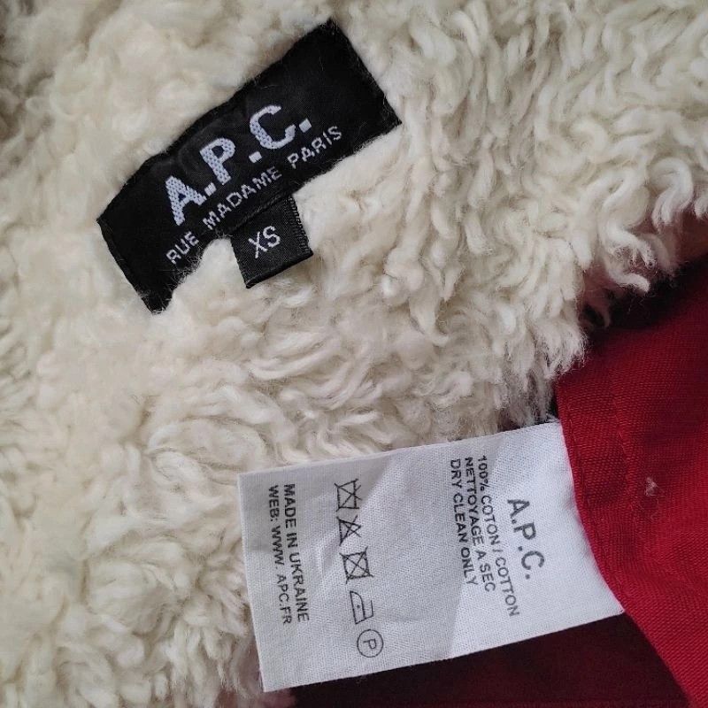 A.P.C. APC Hooded Cotton Parka Jacket With Inner Size US XS / EU 42 / 0 - 6 Thumbnail