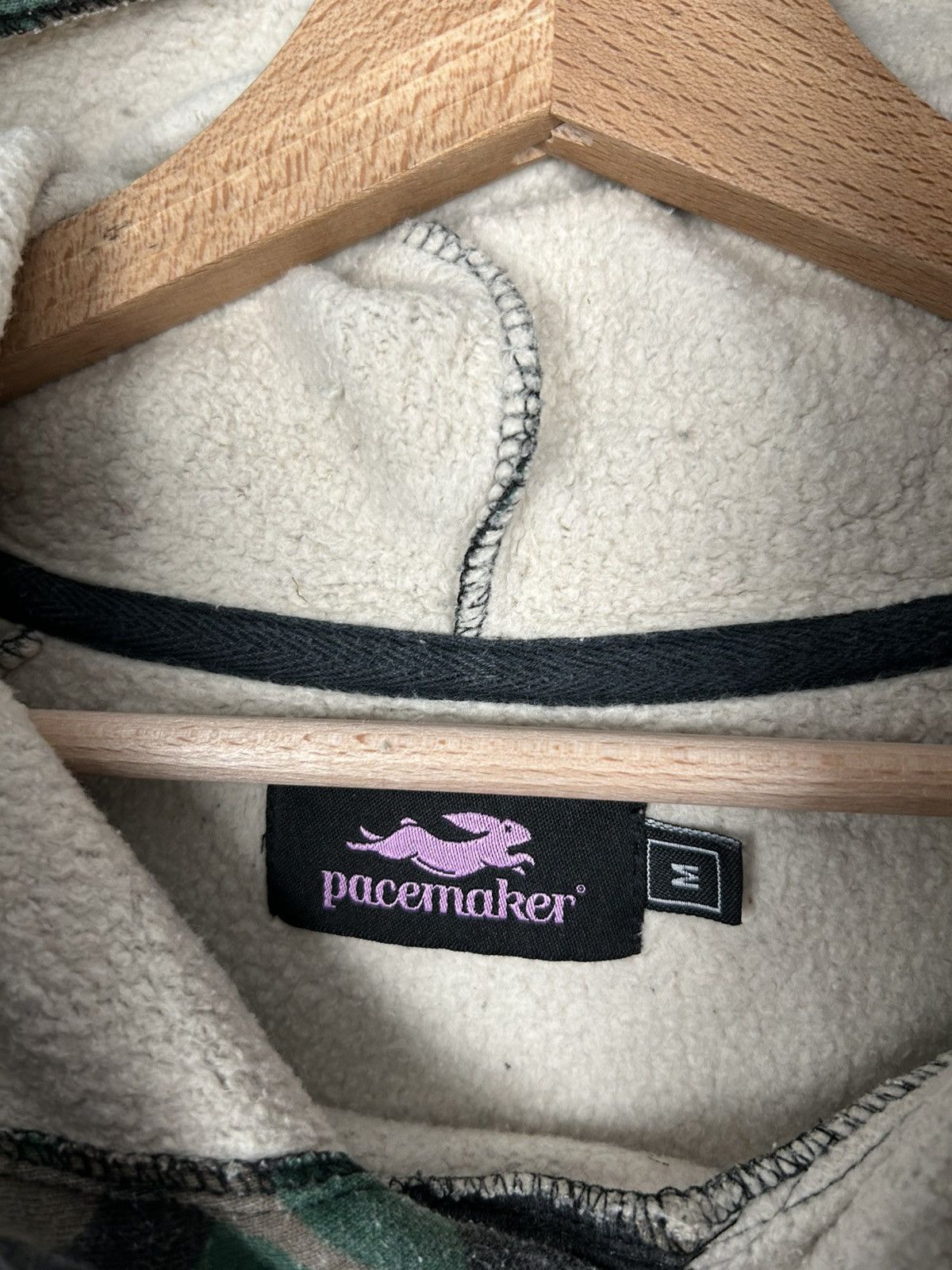 Vintage Vintage Pacemaker Camo Baggy Hoodie Boxy Streetwear Archive Size US M / EU 48-50 / 2 - 6 Thumbnail
