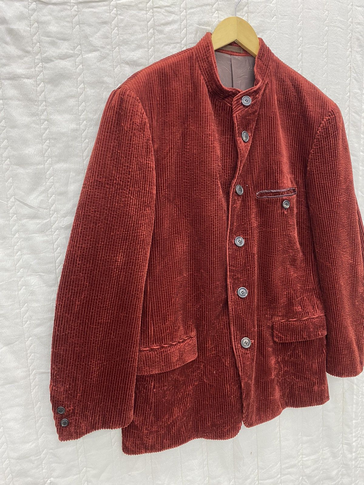 Issey Miyake ARCHIVE💥ISSEY MIYAKE MEN CURDUROY JACKET Size US L / EU 52-54 / 3 - 2 Thumbnail