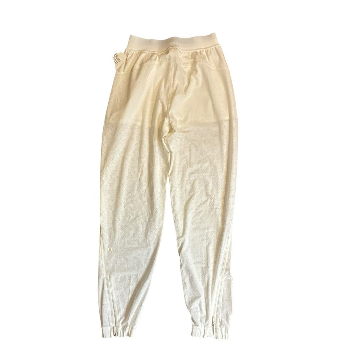 Lululemon Lululemon Adapted State Perforated HR Jogger White Size 2 Size 26" / US 2 / IT 38 - 2 Thumbnail