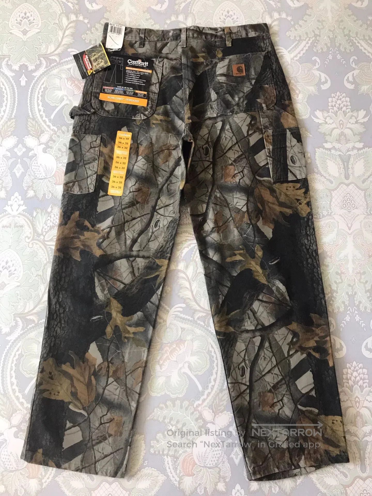 Carhartt Carhartt x Realtree B158 Dead Leaf Camo Pants. Size US 36 / EU 52 - 3 Thumbnail