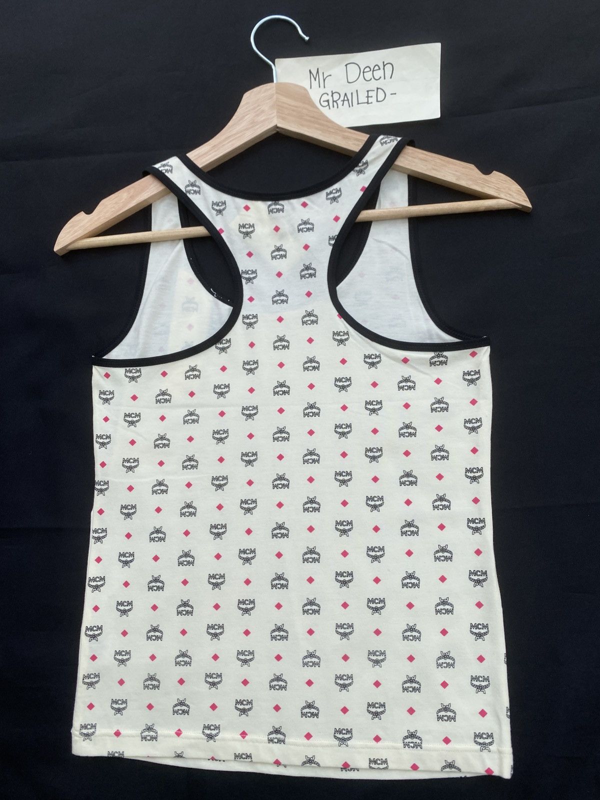 MCM Rare MCM Logos Sleeveless Top Size M / US 6-8 / IT 42-44 - 15 Thumbnail