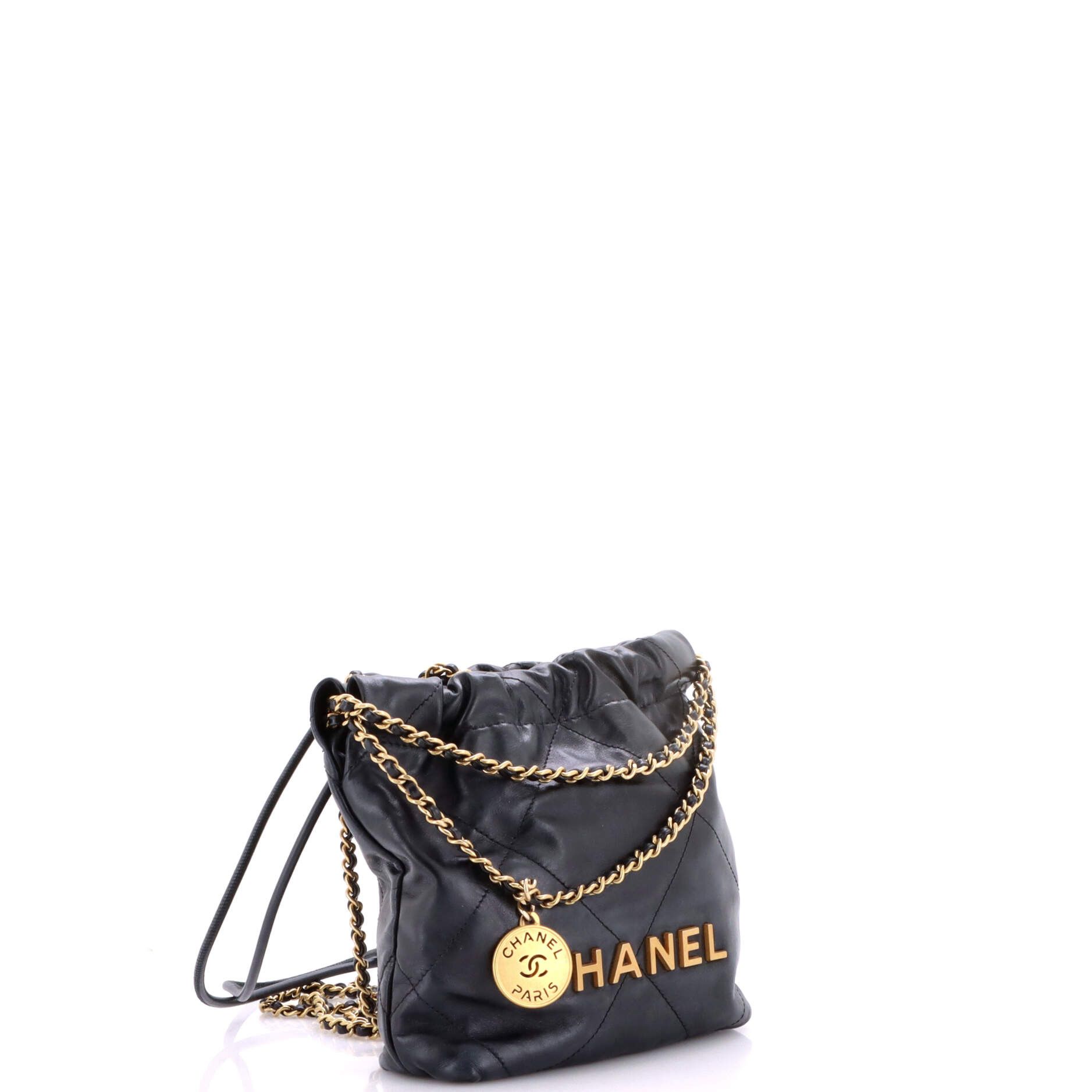 Chanel 22 Chain Hobo Quilted Calfskin Mini Size ONE SIZE - 1 Thumbnail