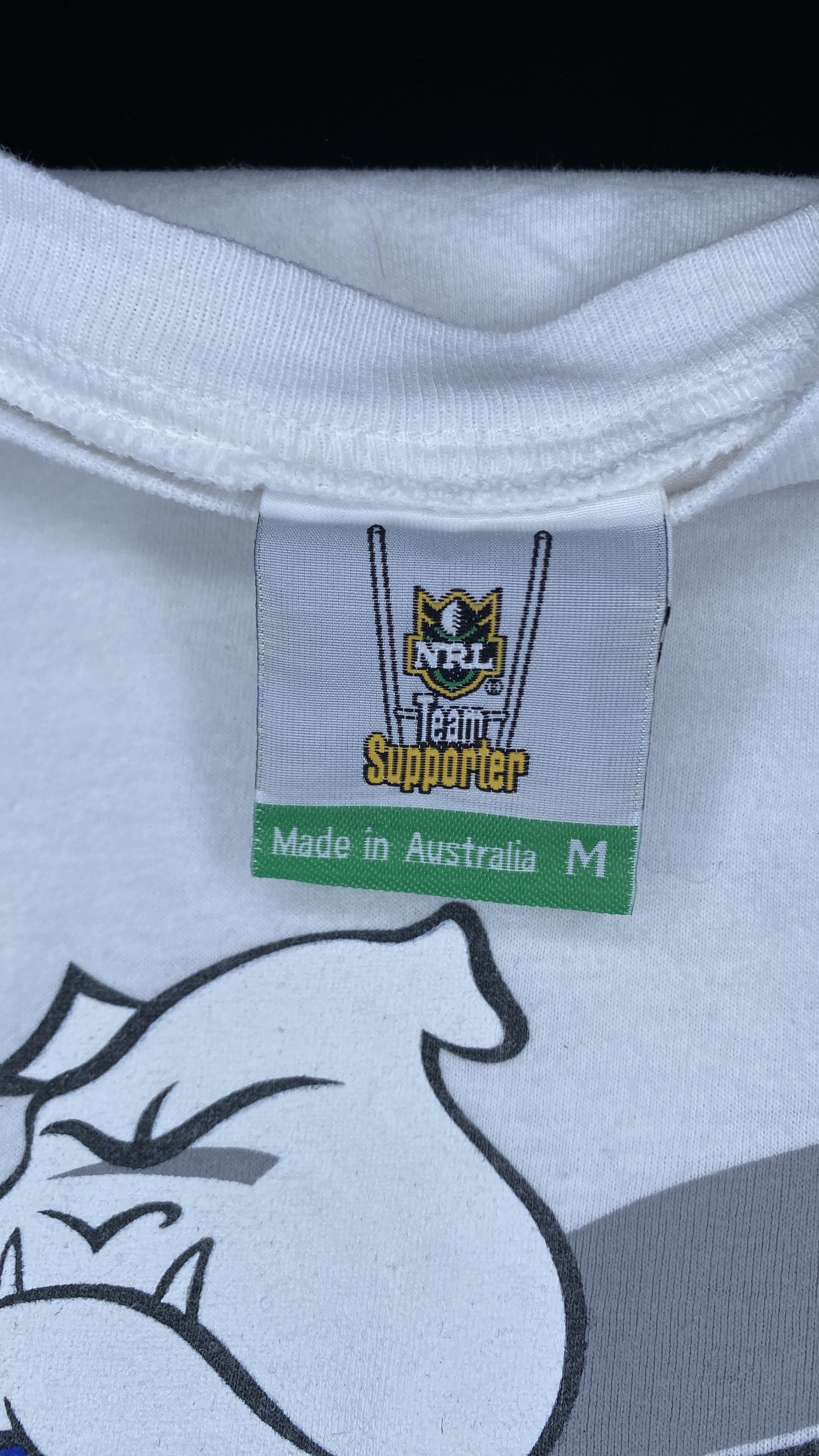 Vintage Vintage 2004 Canterbury Bulldogs 70 Years Anniversary Tee Size US M / EU 48-50 / 2 - 5 Thumbnail