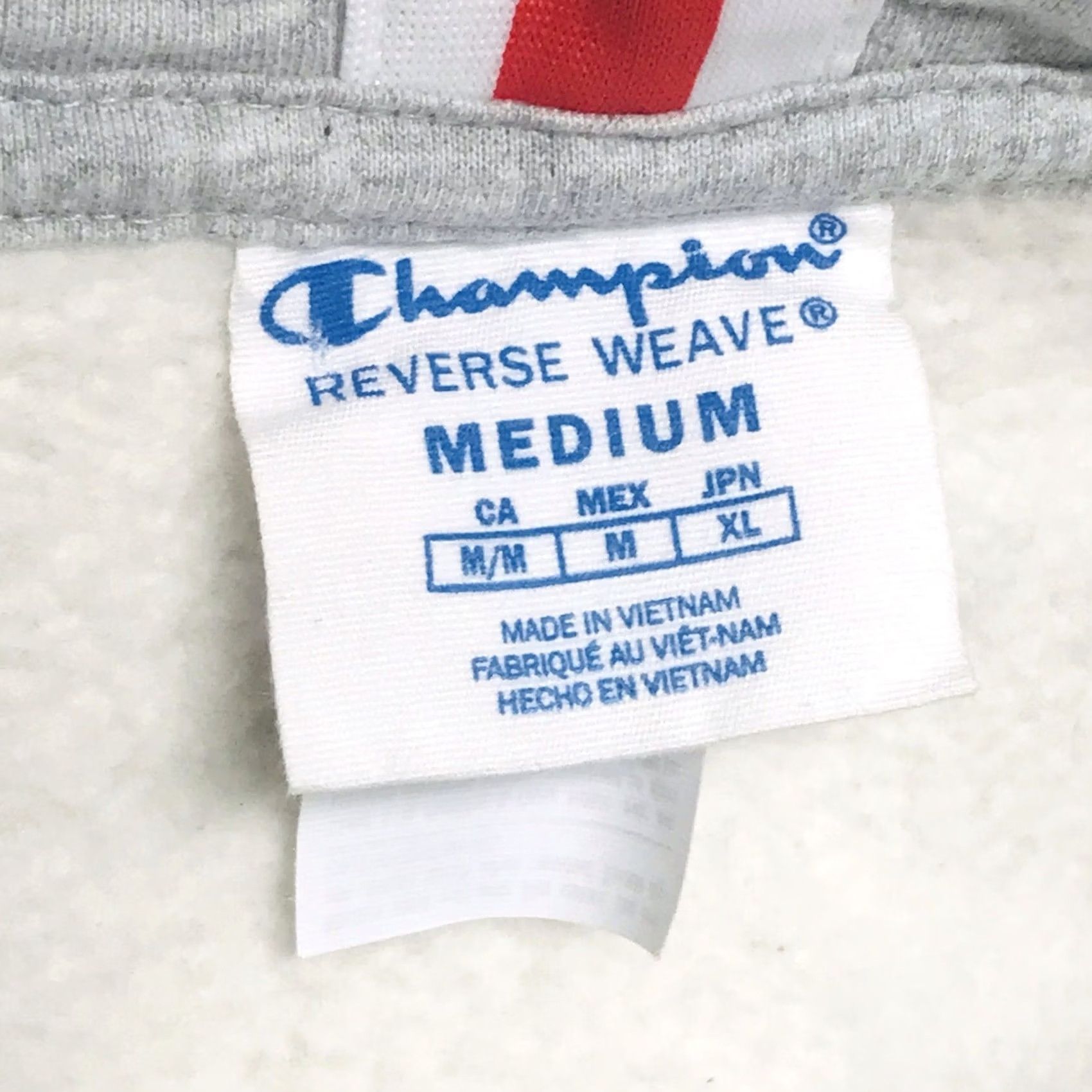 Champion Champion Sweatshirt Colorblock Reverse Weave Zip Hooded M Womens multicolor USA Logo Embroidered Pockets Long Sleeve Size M / US 6-8 / IT 42-44 - 6 Thumbnail