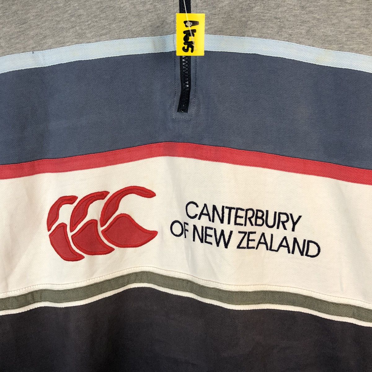 Canterbury of New Zealand × Vintage Canterbury Of New Zealand Dark Blue Polo Rugby #A1615 Size US XL / EU 56 / 4 - 9 Thumbnail