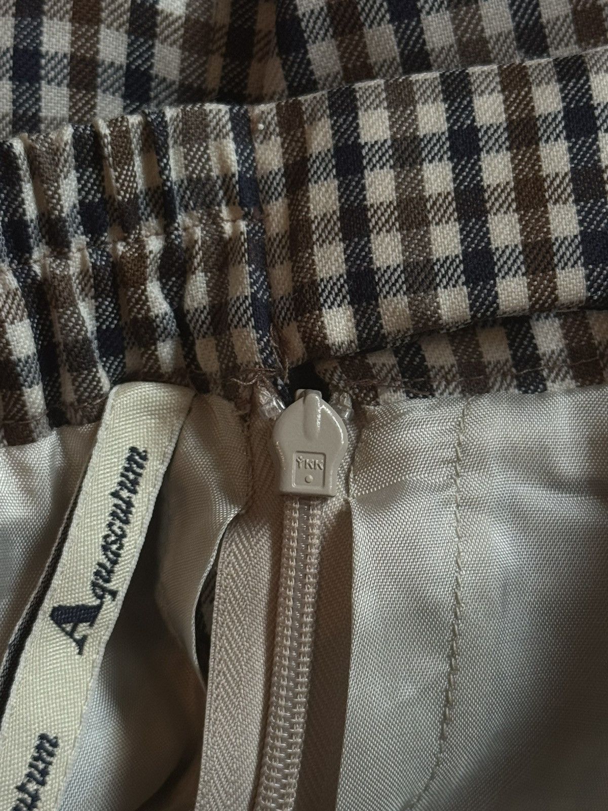 Aquascutum Aquascutum checkered wool skirt Size 30" / US 8 / IT 44 - 5 Thumbnail