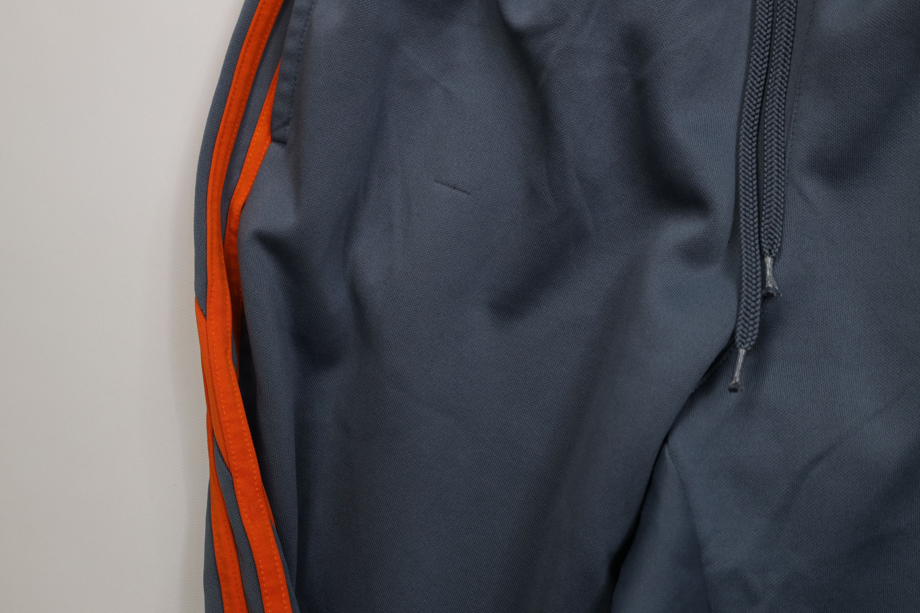 Adidas Vintage Adidas Striped Wide Leg Sweatpants Pants Gray Orange Size US 36 / EU 52 - 8 Thumbnail