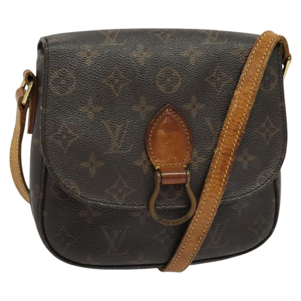 Louis Vuitton LOUIS VUITTON Monogram Saint Cloud MM Shoulder Bag M51243 Size ONE SIZE - 1 Thumbnail