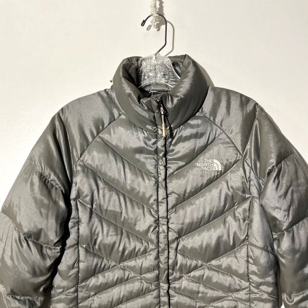 The North Face The North Face Quilted Puffer Jacket S Gray Womens Coat Size S / US 4 / IT 40 - 2 Thumbnail