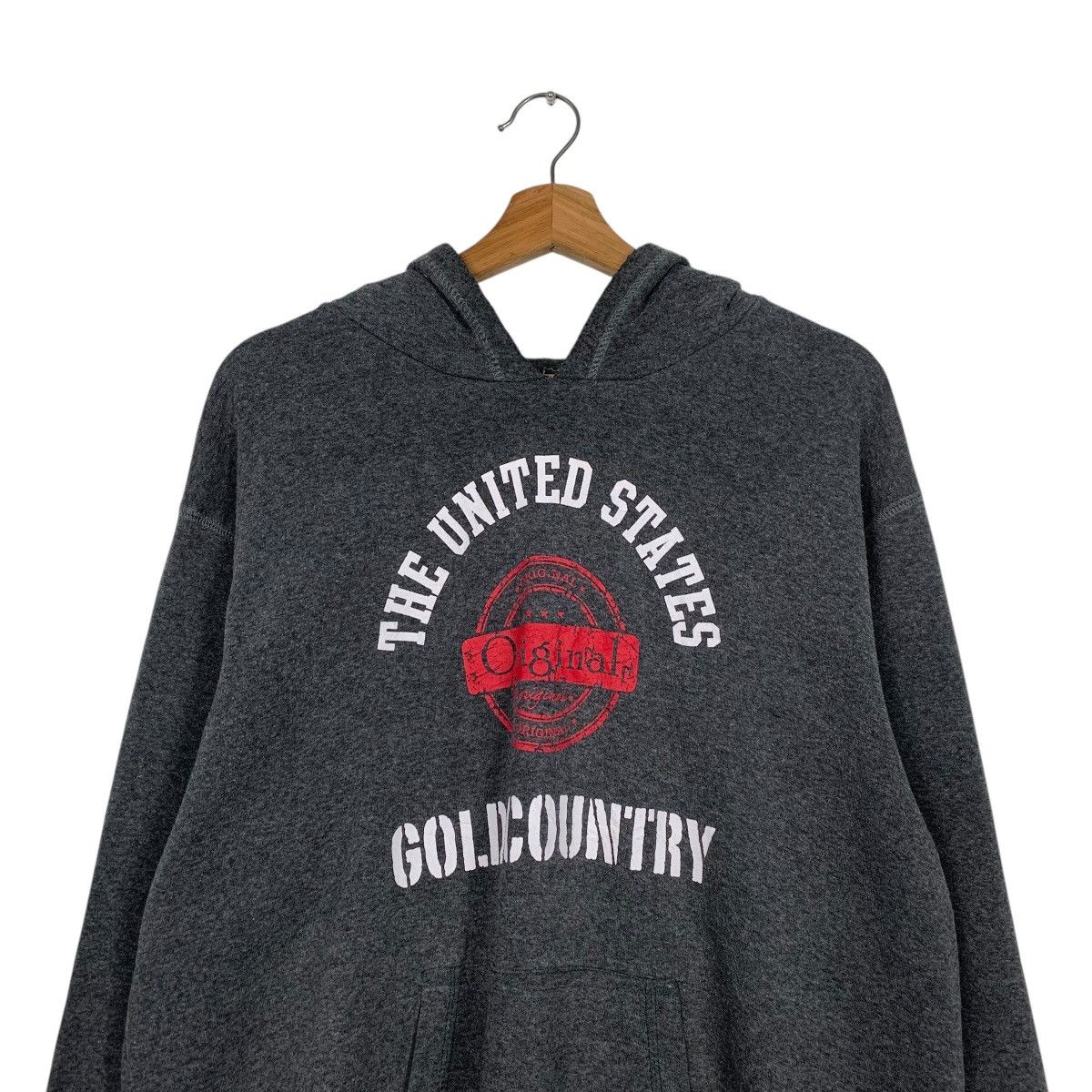 Japanese Brand The United States Gold Country Hoodie Size US XXL / EU 58 / 5 - 11 Thumbnail