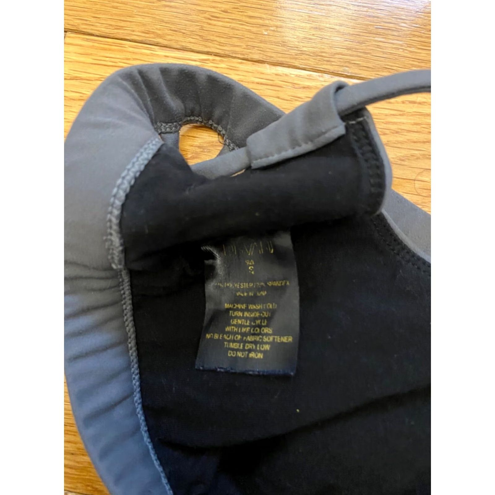 Vintage DHVANI Women’s Gray Sports Bra Size S Adult Regular XS? Size ONE SIZE - 3 Thumbnail