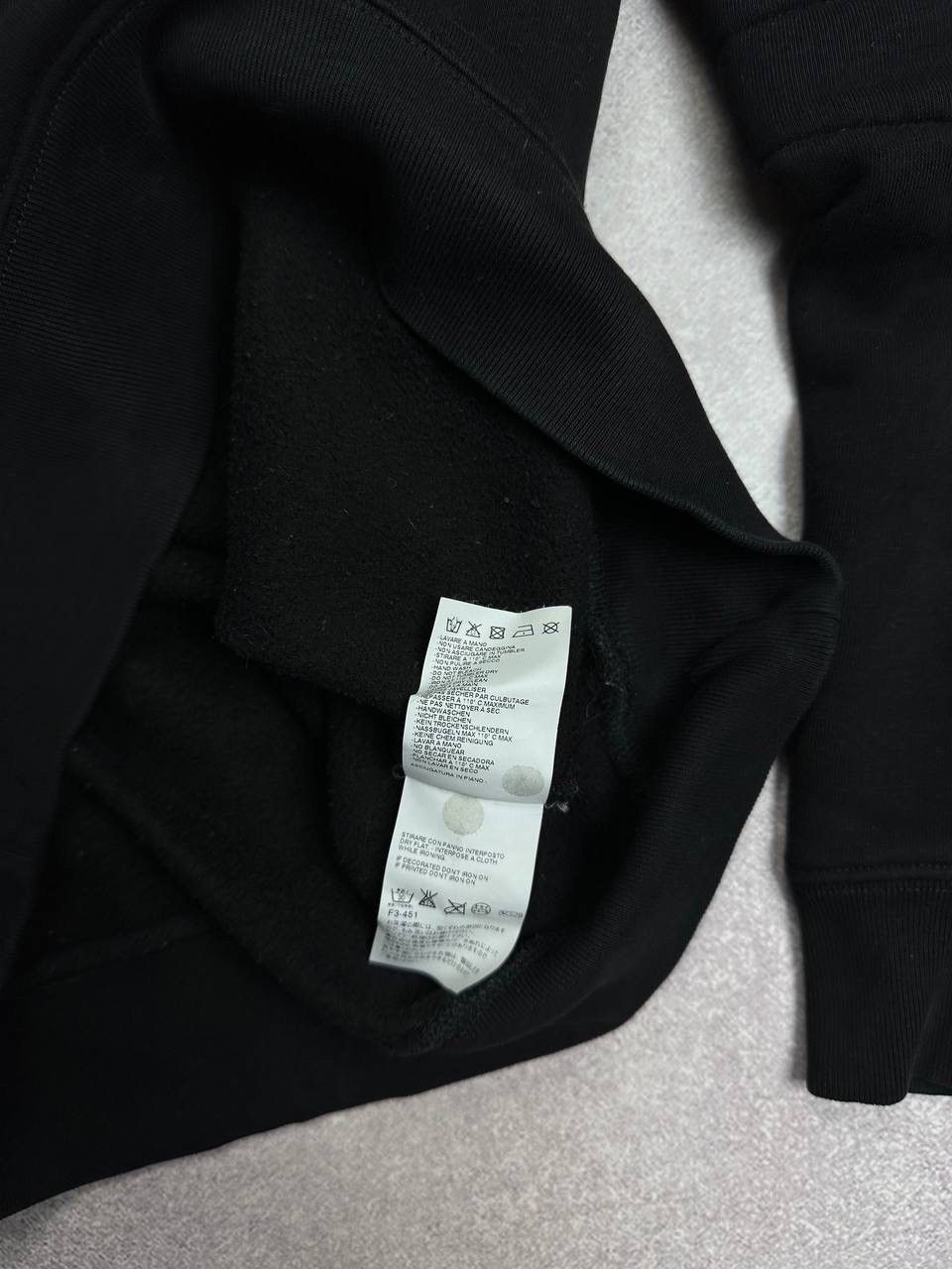Maison Margiela Maison Margiela MM6 Black Embroidery Sweatshirt M Size US M / EU 48-50 / 2 - 6 Thumbnail
