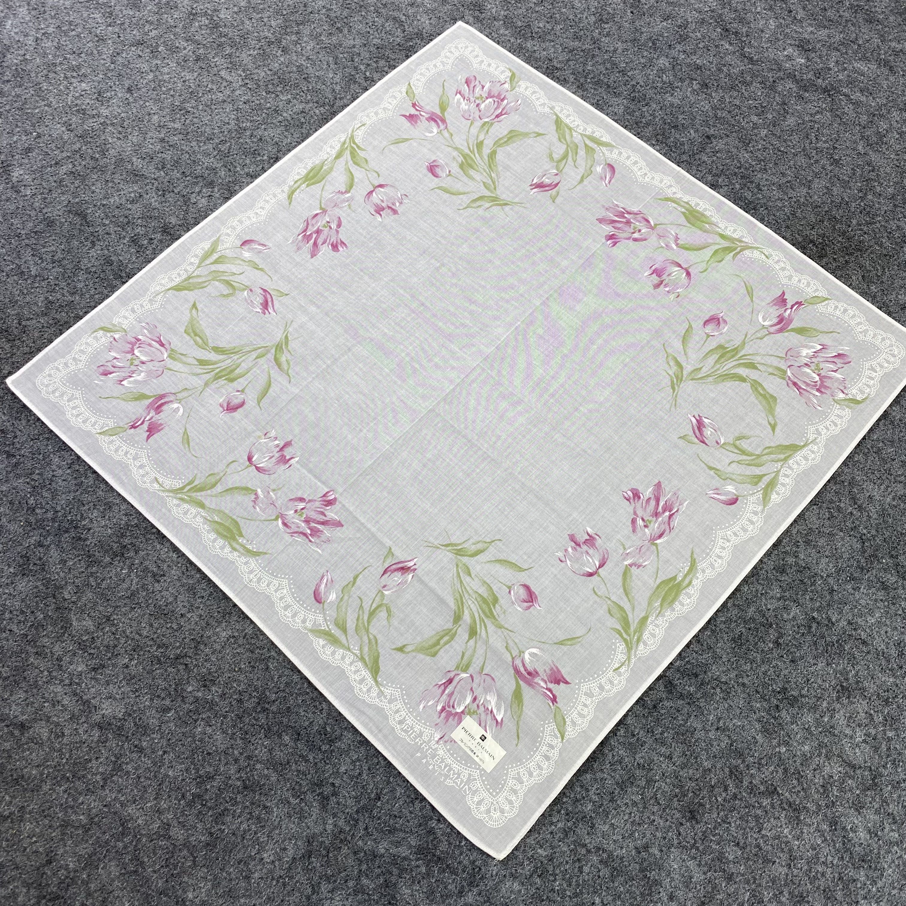 Pierre Balmain Pierre Balmain Handkerchief / Bandana / Neckerchief-B599 Size ONE SIZE - 4 Thumbnail