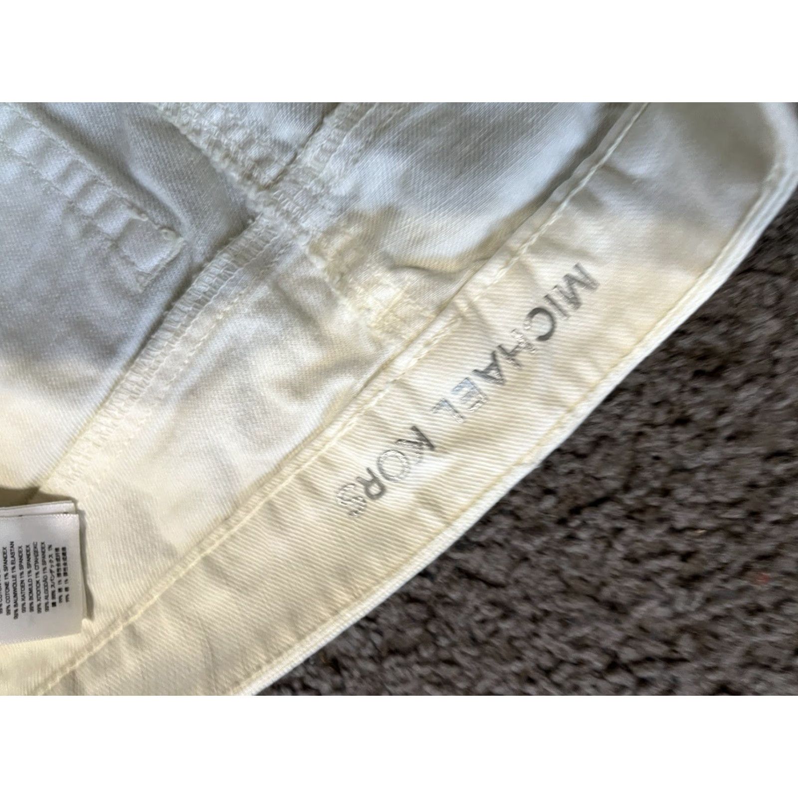 Michael Kors Michael Kors Jeans Skinny 2 White/Green 2 Colors Stretch MidRise Zip Fly Women Size 26" / US 2 / IT 38 - 6 Thumbnail