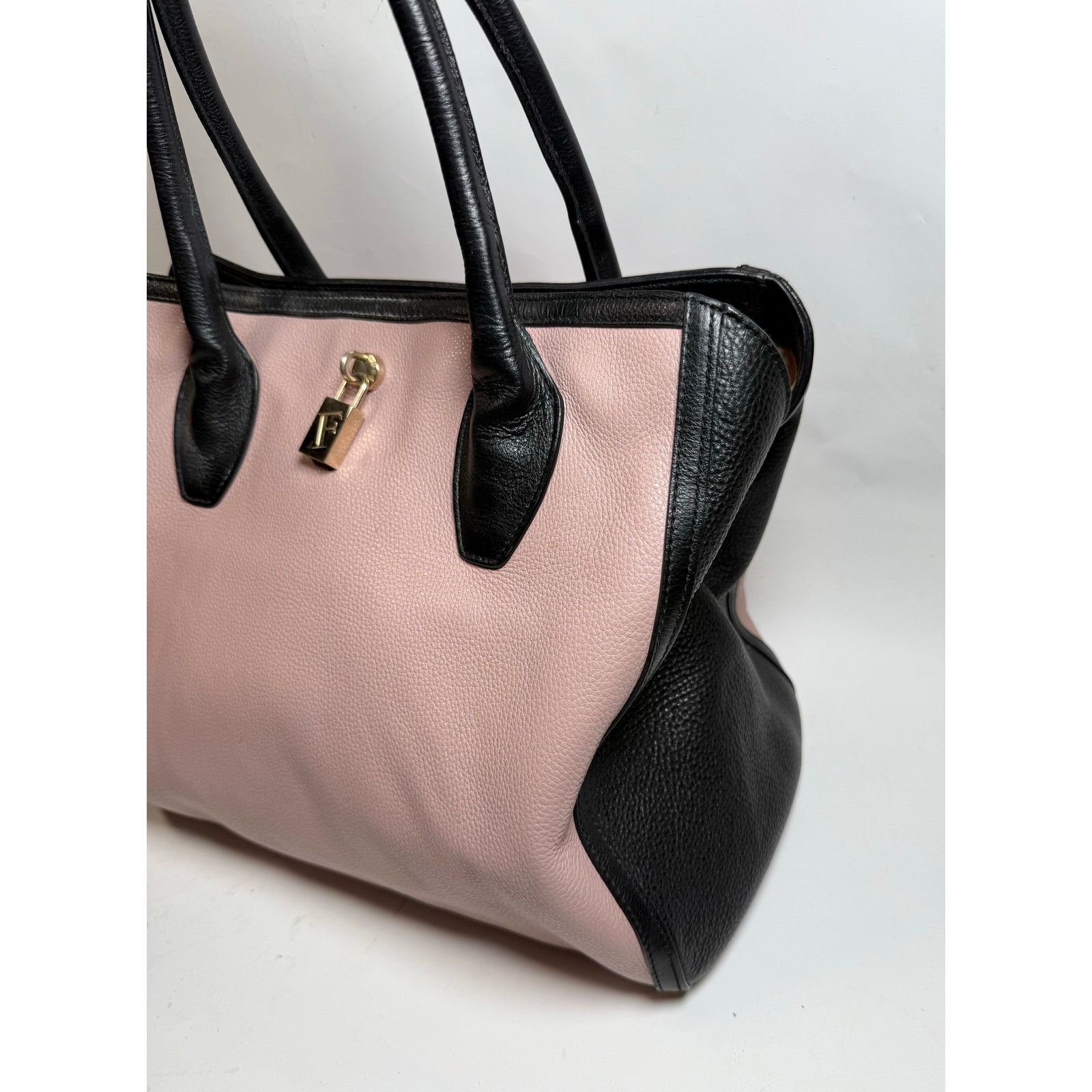 Furla Furla Olympia Two Tone Tote Bag $450 Size ONE SIZE - 5 Thumbnail
