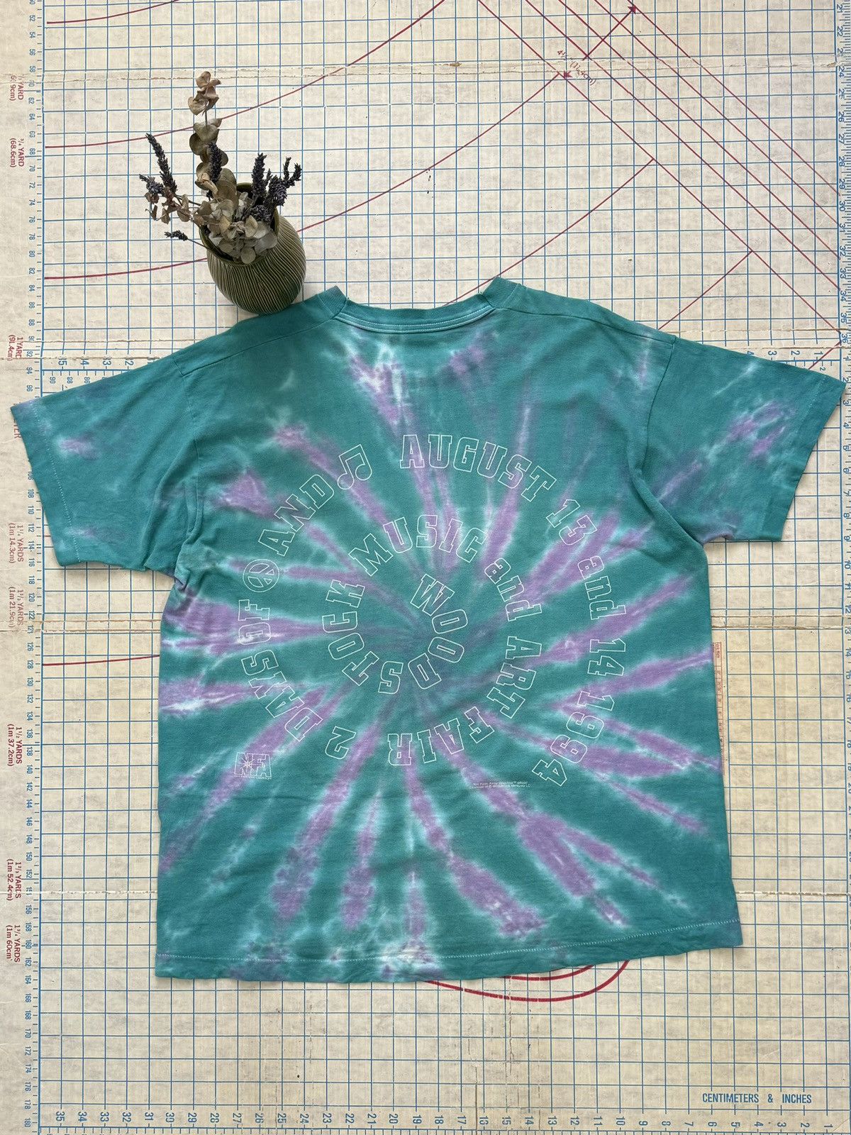 Band Tees × Vintage Vintage Woodstock 94 Tie Dye No Fade Away Rock Tee XXL Size US XXL / EU 58 / 5 - 12 Thumbnail