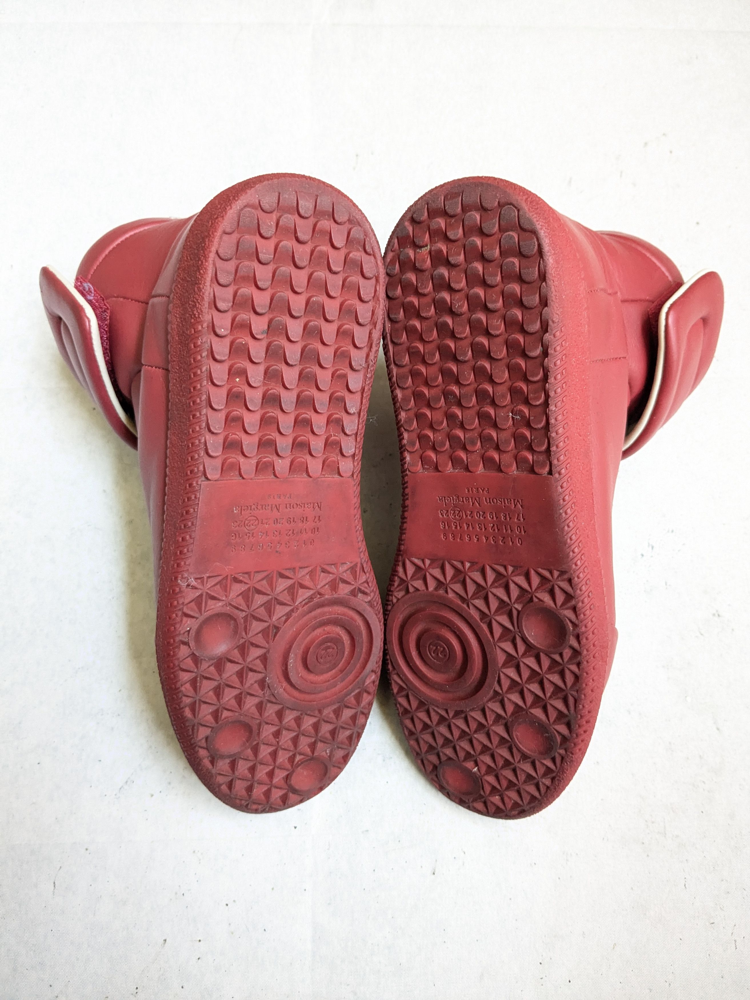 Maison Margiela Maison Margiela Future Red 6 39 High Tops Leather Size US 7 / EU 40 - 17 Thumbnail