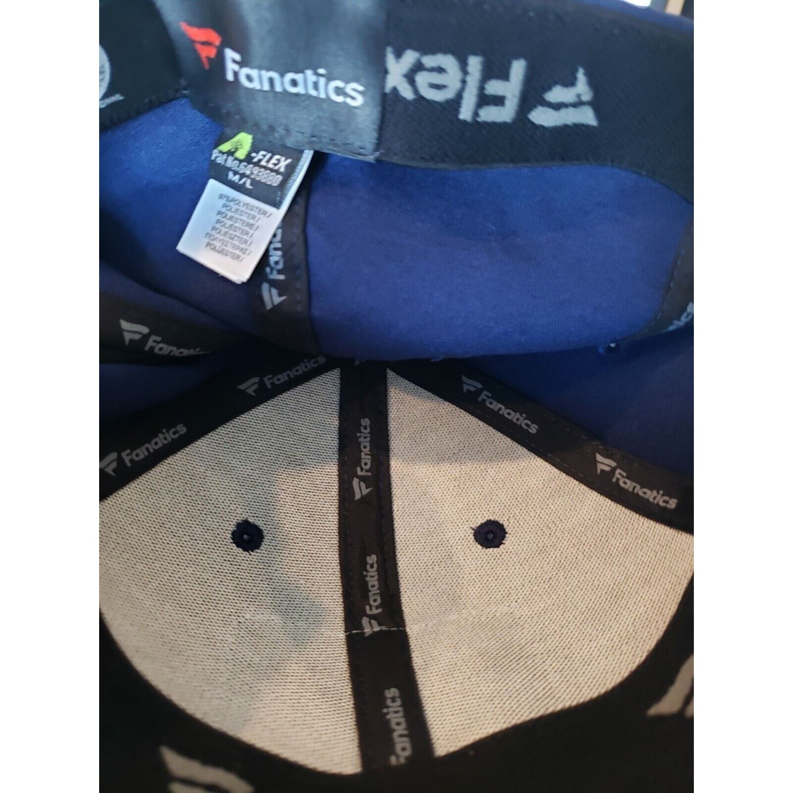 Other Seattle Kraken Hat Expansion Draft Stretch M/L Navy Fanatics Size ONE SIZE - 7 Thumbnail