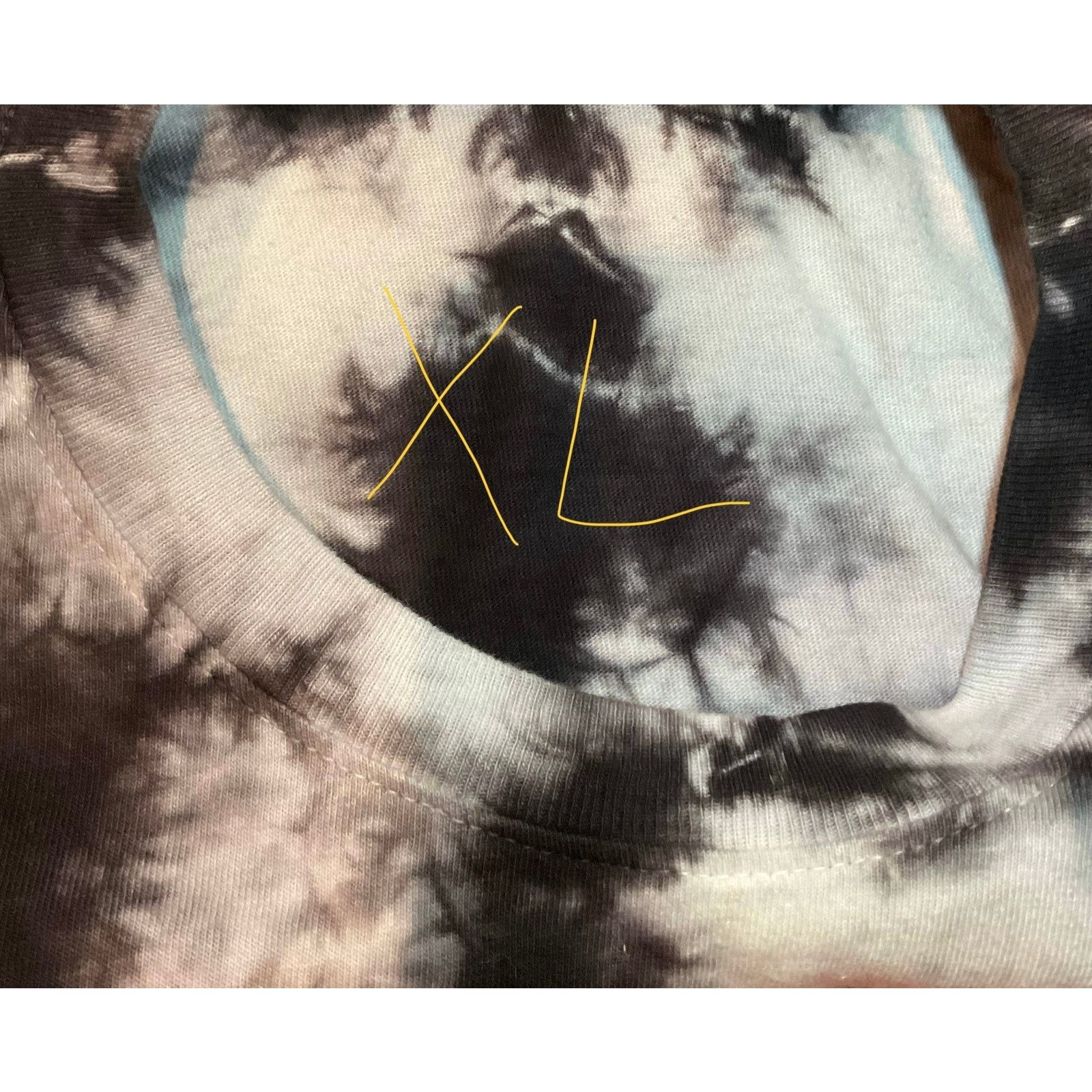 Gildan 🎤 Tupac Magazine Tribute Long Sleeve (Tie-Dye DUO) Size M Size US M / EU 48-50 / 2 - 8 Thumbnail