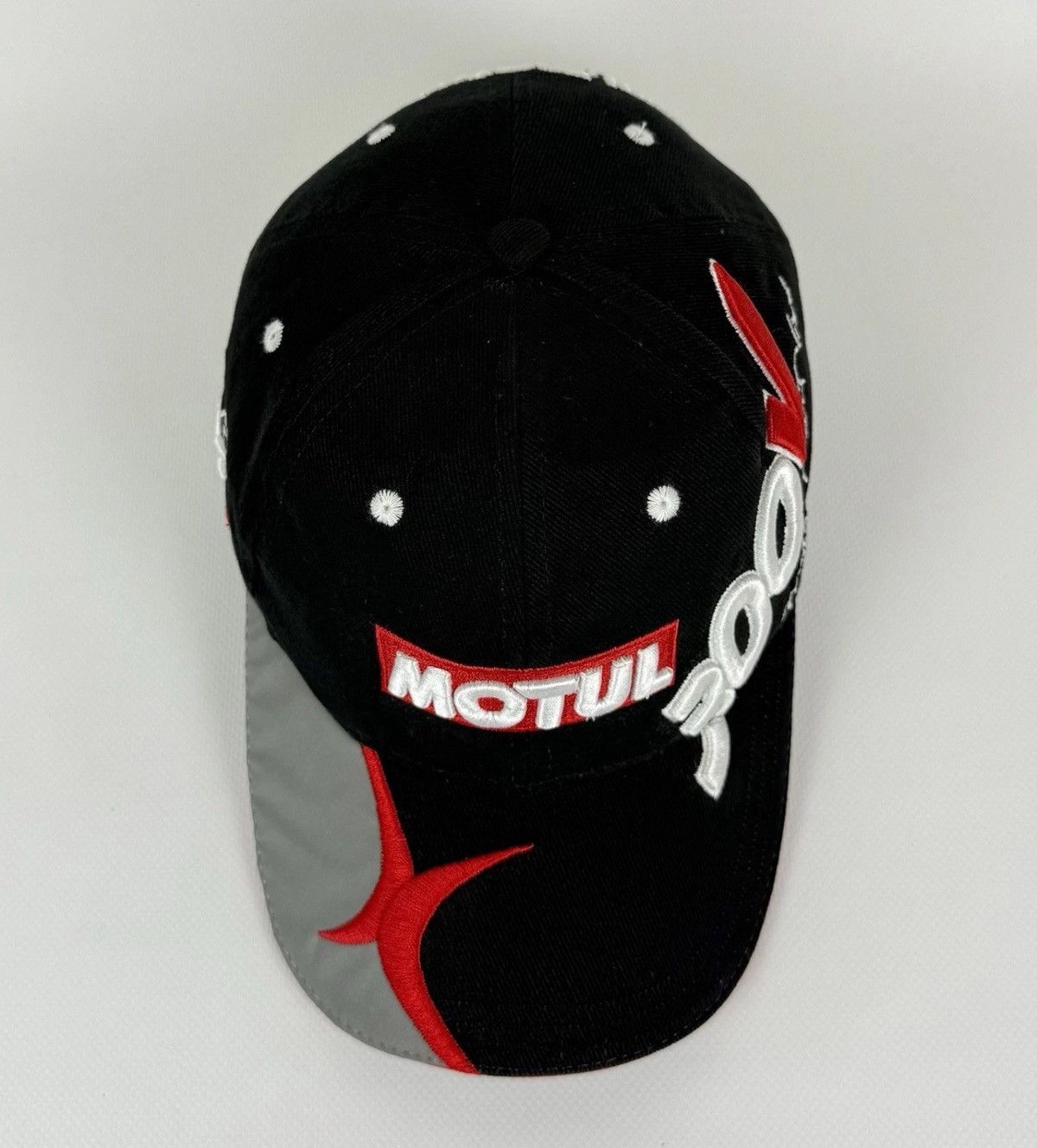 Vintage Motul 300V Motorsport Line Baseball Hat Cap Black Top Racing Size ONE SIZE - 7 Thumbnail