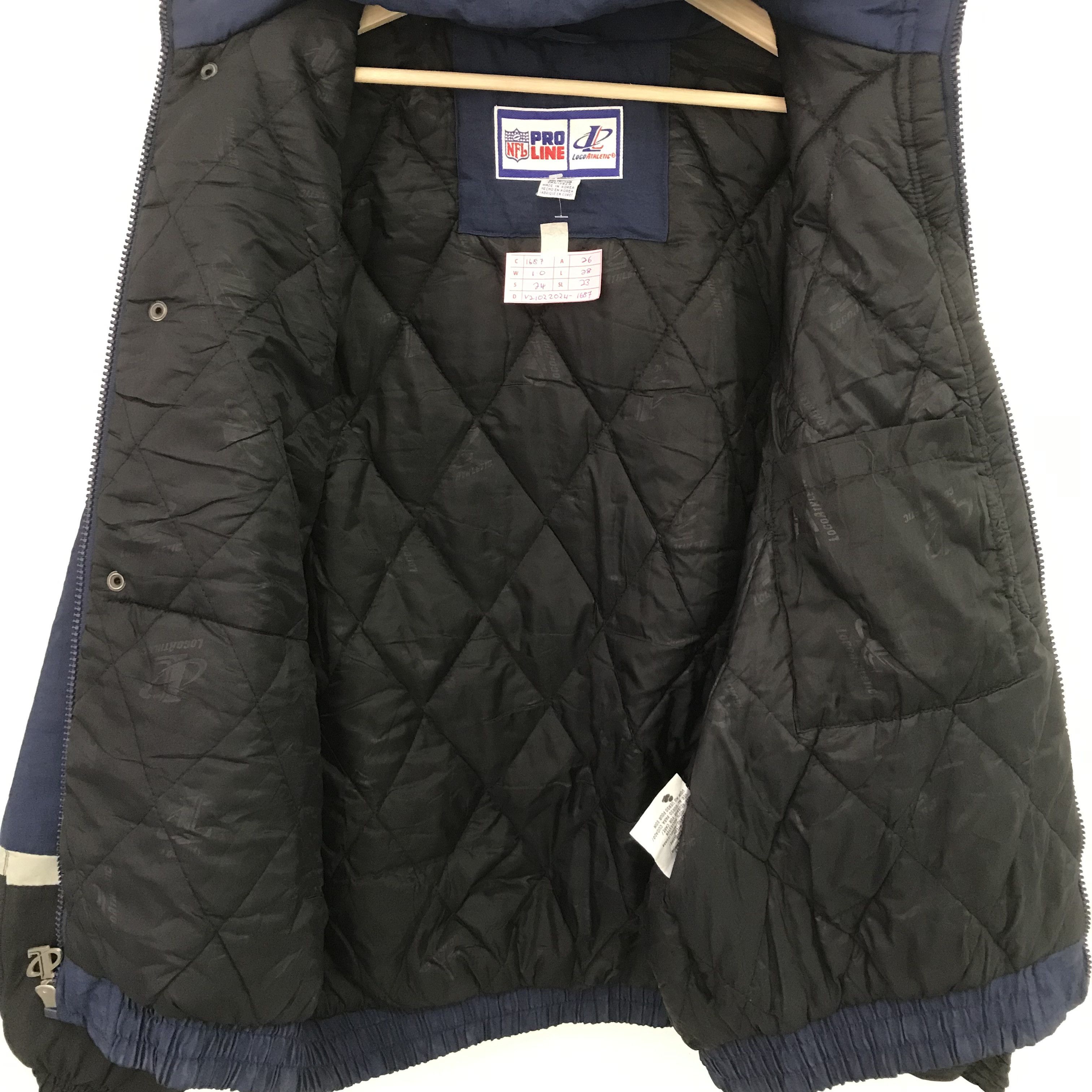 NFL Vintage 90s Dallas Cowboys NFL Bomber Jacket Football Size US L / EU 52-54 / 3 - 5 Thumbnail