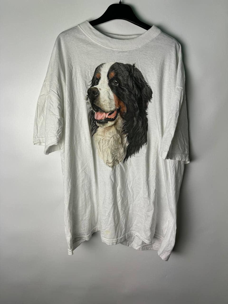 Vintage Vintage streetwear Y2K sportswear 1996 Dog T-shirt Size US XXL / EU 58 / 5 - 1 Thumbnail