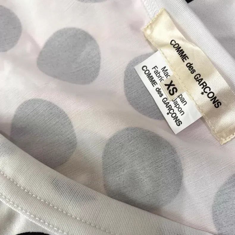Comme des Garcons Comme Des Garcons Black and white polka dot irregular long Size XS / US 0-2 / IT 36-38 - 3 Thumbnail