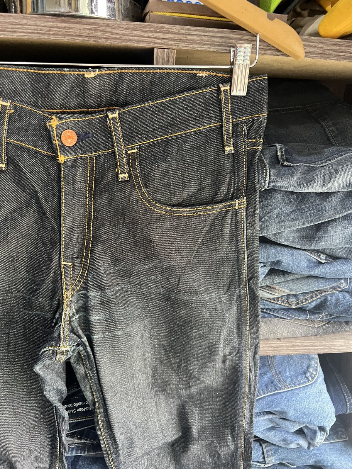 Levi's 🔥Rare Vintage Levis Button J22 Denim Size US 31 - 8 Thumbnail