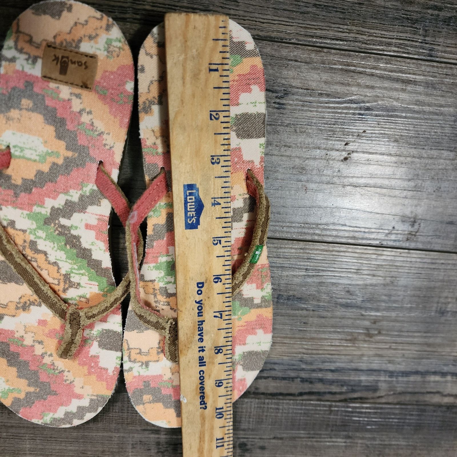Sanuk Sanuk Froday Funk Fringe flip flops sandal size 10 Size US 10 / IT 40 - 5 Thumbnail