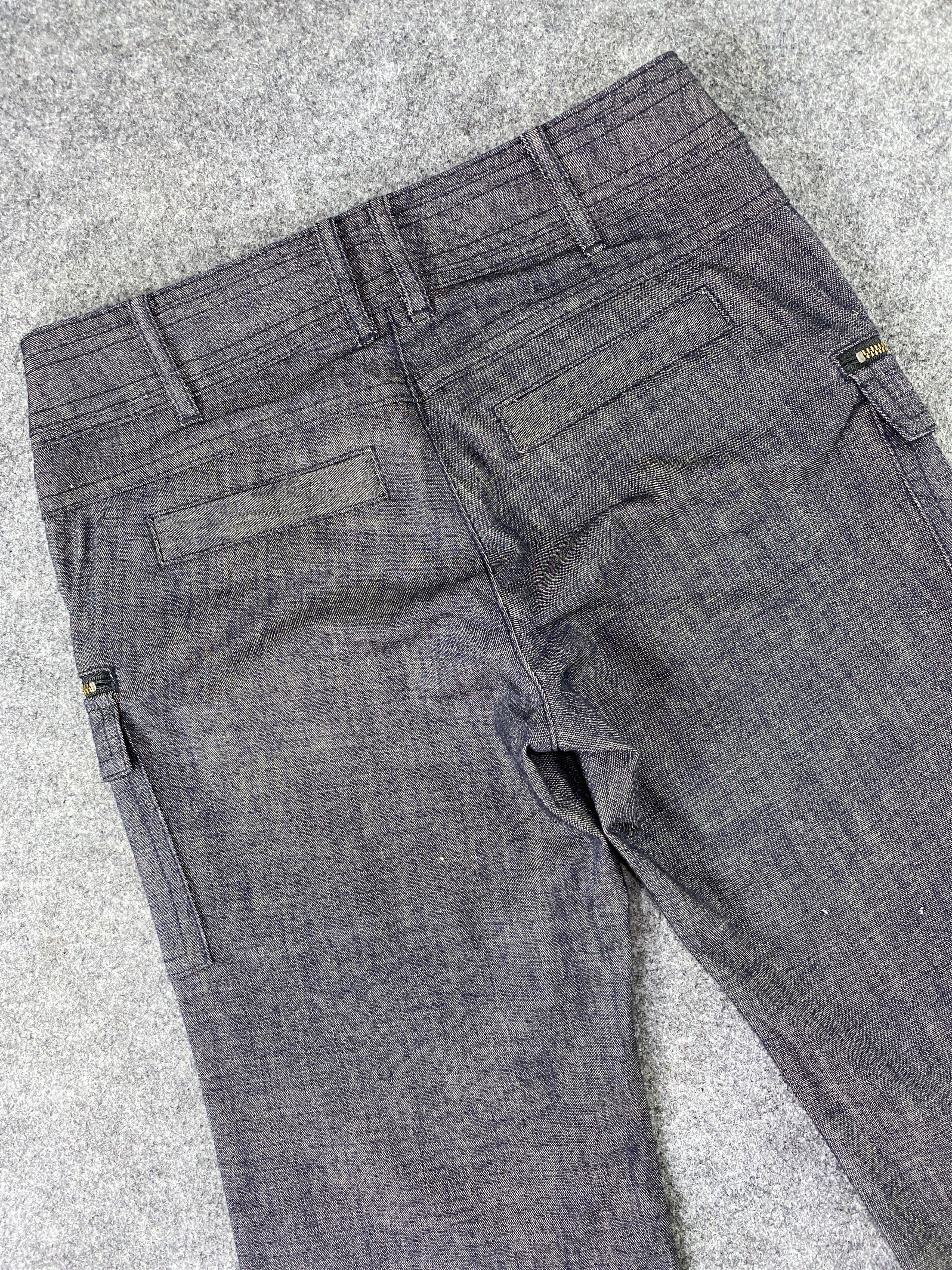 Japanese Brand Japanese Brand Multi Pocket Flare Pants - J1121 Size 26" / US 2 / IT 38 - 6 Thumbnail
