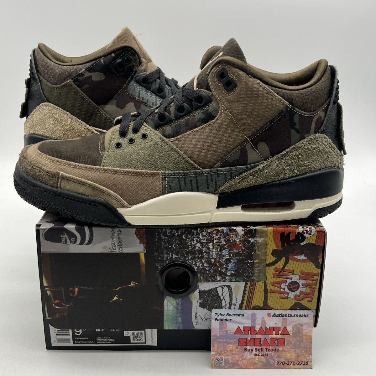 Jordan Brand Air Jordan 3 Patchwork Size US 9.5 / EU 42-43 - 1 Thumbnail