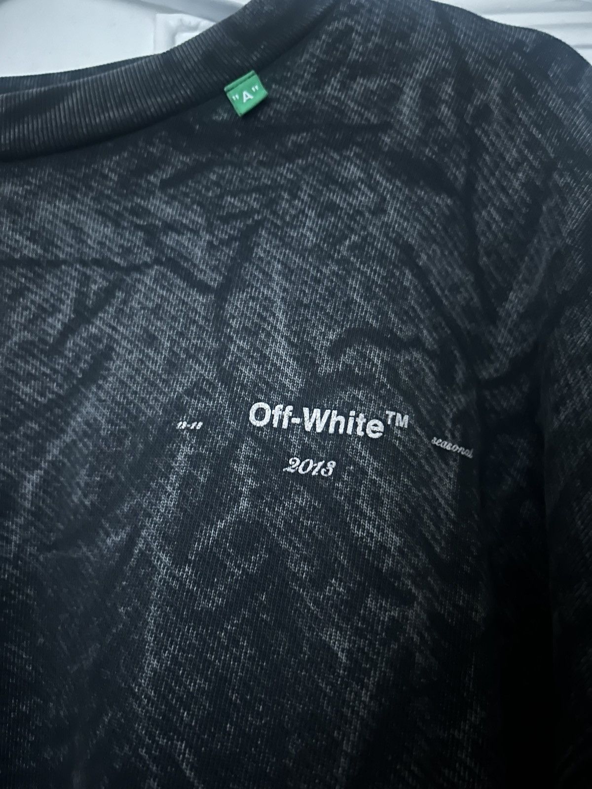 Off-White Off-White Volume Crewneck Sweatshirt Size US S / EU 44-46 / 1 - 2 Thumbnail