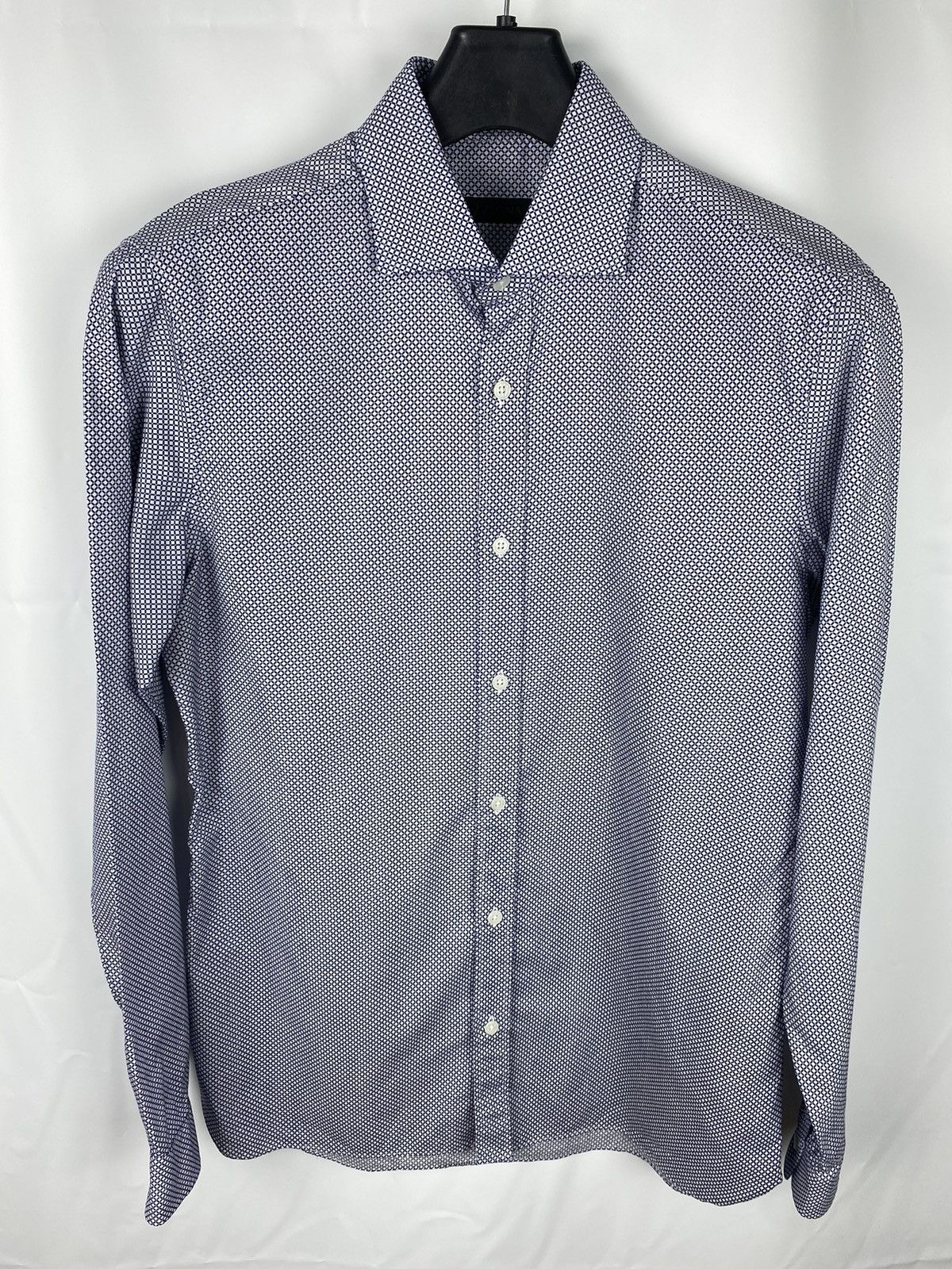 Z Zegna Z Zegna Shirt Button Up Graphic Printed size 39 15 1/2 Size US M / EU 48-50 / 2 - 1 Thumbnail