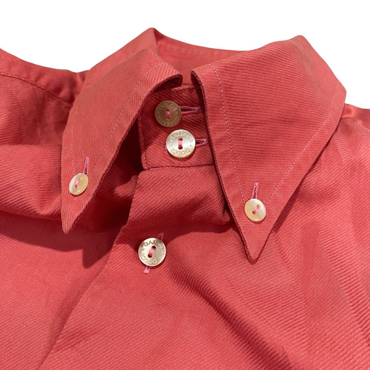 Dolce & Gabbana Vintage Dolce gabbana orange button up shirt Size US M / EU 48-50 / 2 - 4 Thumbnail