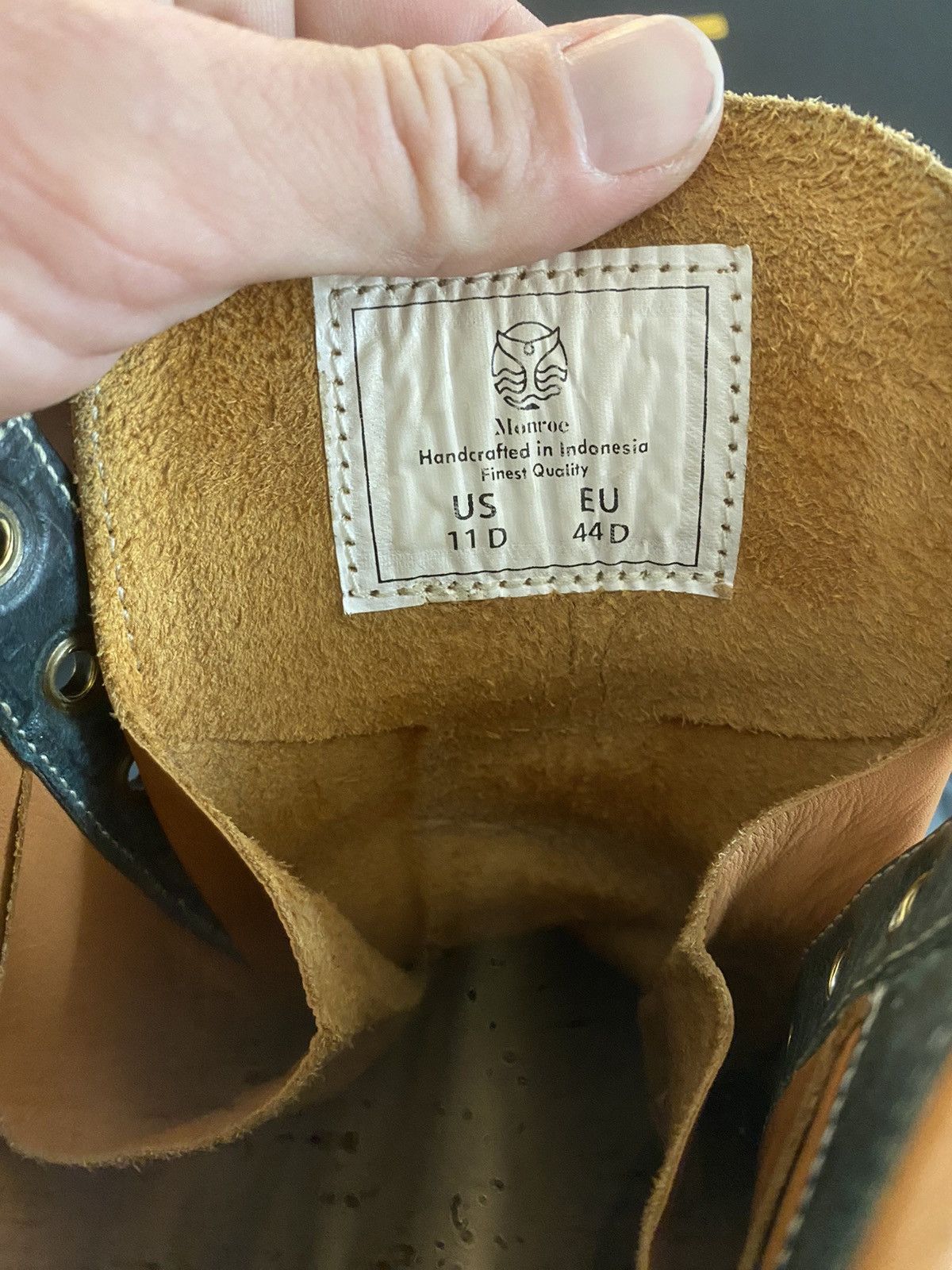 Handmade Monroe Heritage 8” LTT Badalassi Olivia - 11D Size US 11 / EU 44 - 4 Thumbnail