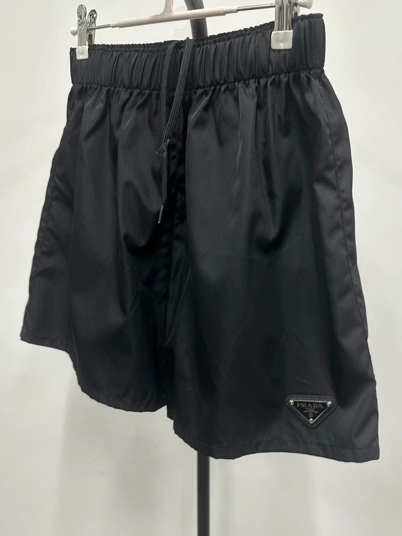 Prada Prada Metal Triangle Shorts 2504-Nextarrow Size US 40 / EU 56 - 1 Thumbnail
