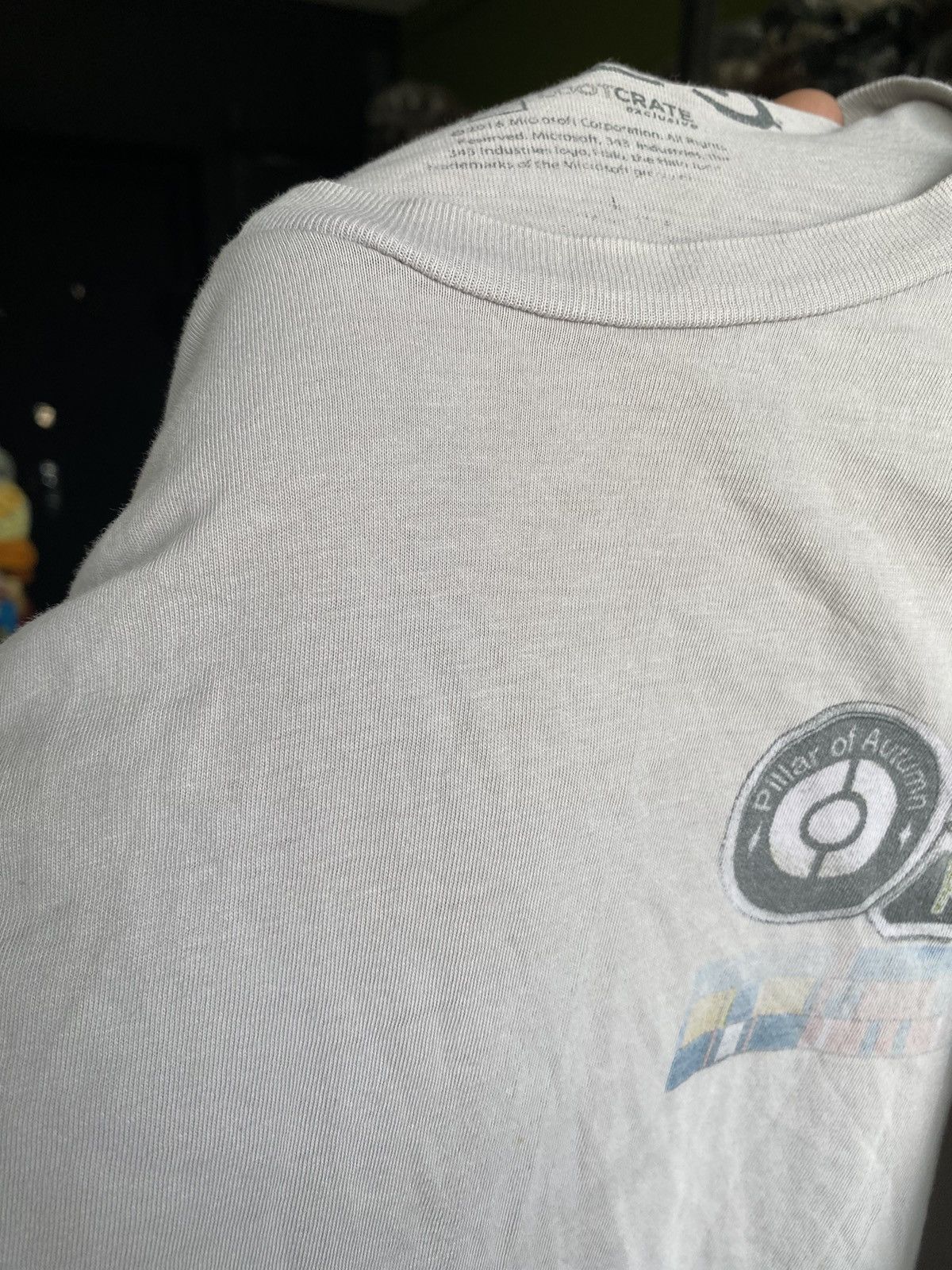 Other 🔥2016 Halo Microsoft Lootcrate Gray Tee mens L Size US L / EU 52-54 / 3 - 9 Thumbnail