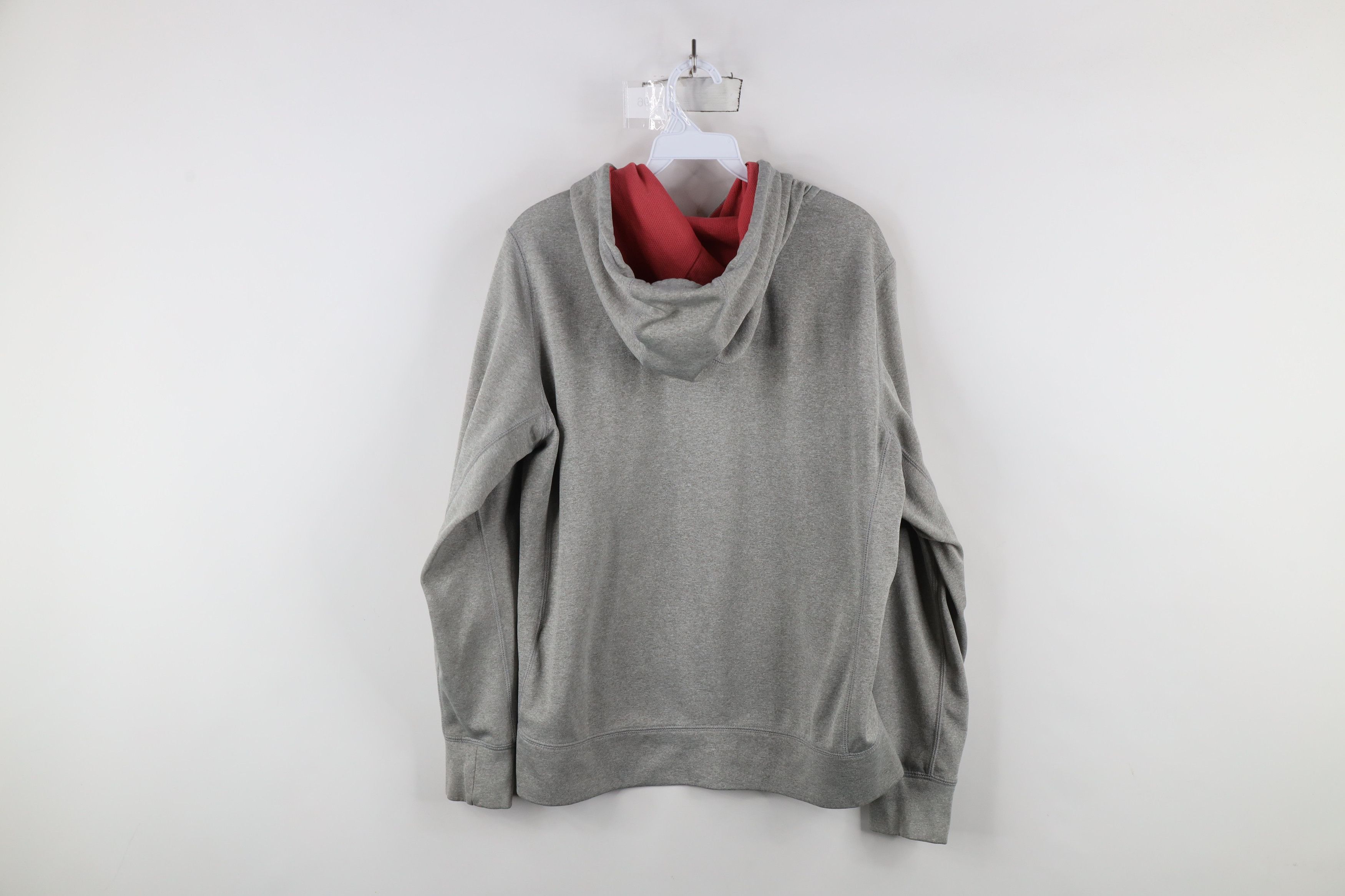 Carhartt × Vintage Vintage Y2K Carhartt Spell Out Hoodie Sweatshirt Gray Size L / US 10 / IT 46 - 11 Thumbnail