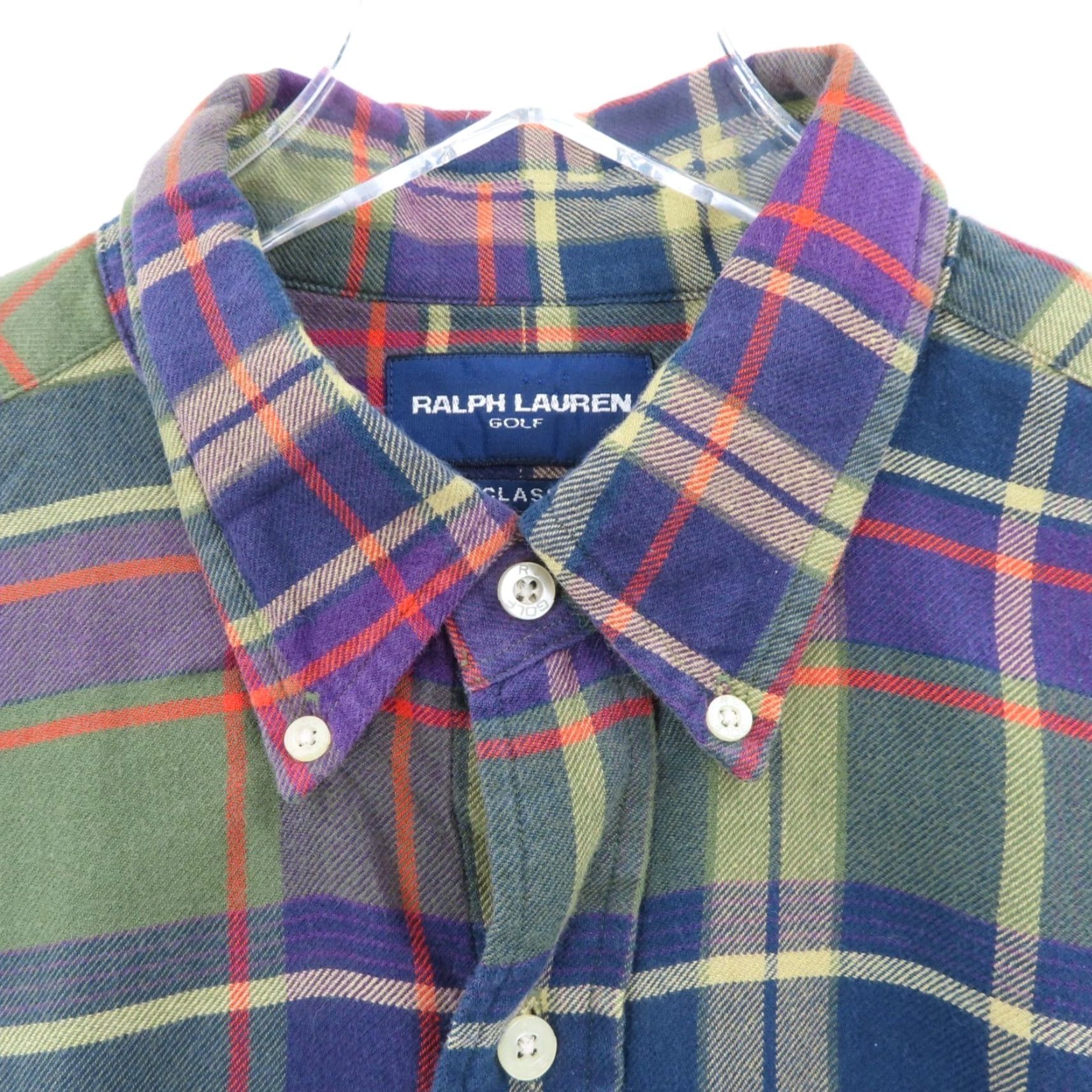 Ralph Lauren Ralph Lauren Golf Shirt Men Large Multicolor Collared Long Sleeve Button-Up Classic Fit Size US L / EU 52-54 / 3 - 3 Thumbnail