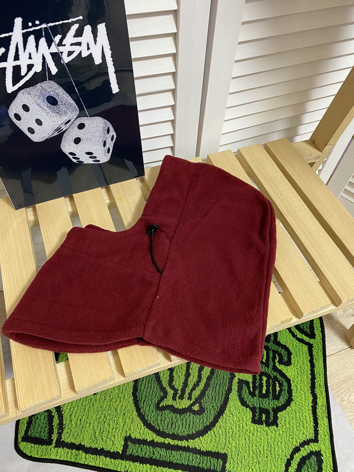 Japanese Brand HAT SYNCHILLA FLEECE BALAKLAVA VINTAGE ULTRA RARE SKI MASK Size ONE SIZE - 2 Thumbnail