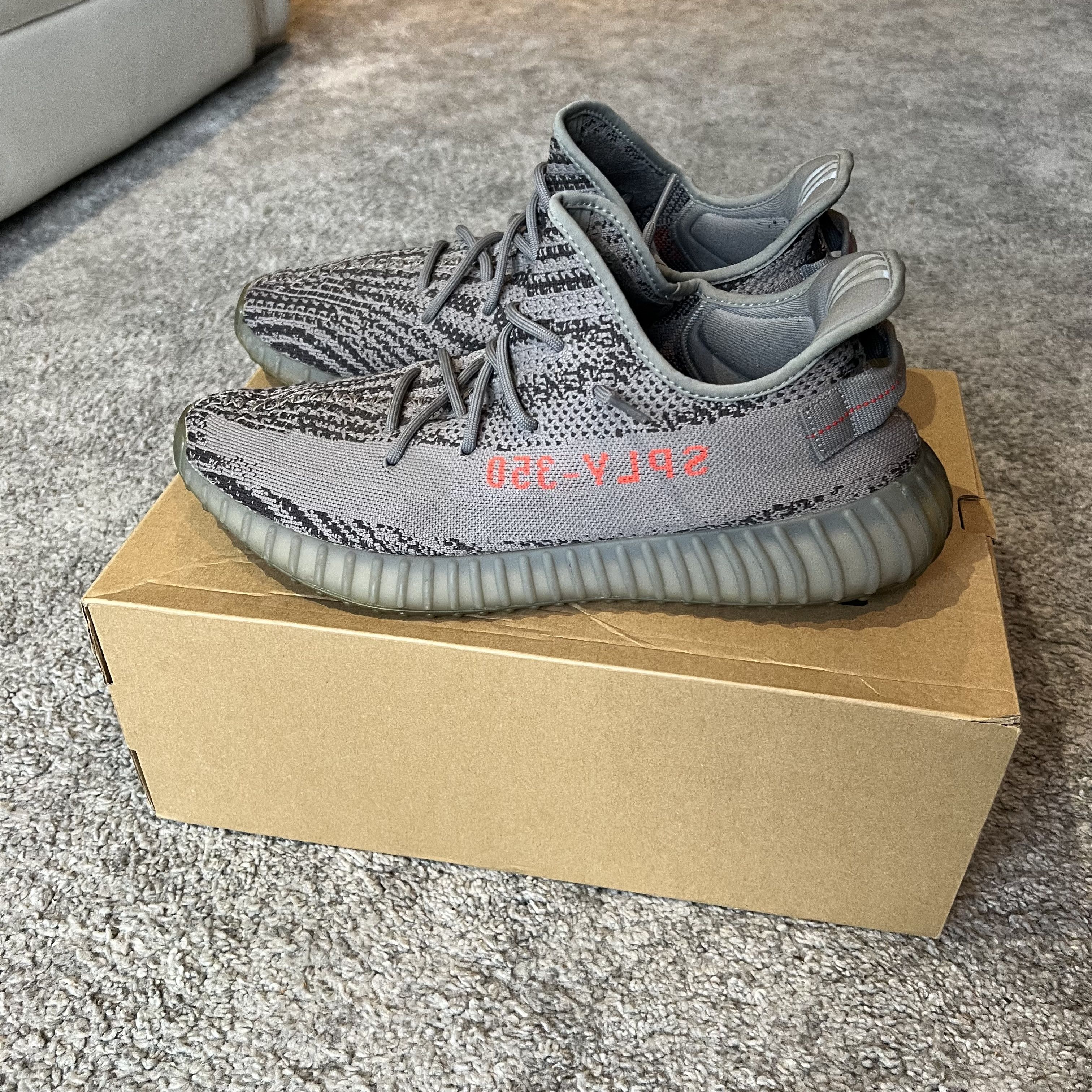 Adidas × Kanye West Yeezy Boost 350 V2 Beluga 2.0 Size US 14 / EU 47 - 8 Thumbnail