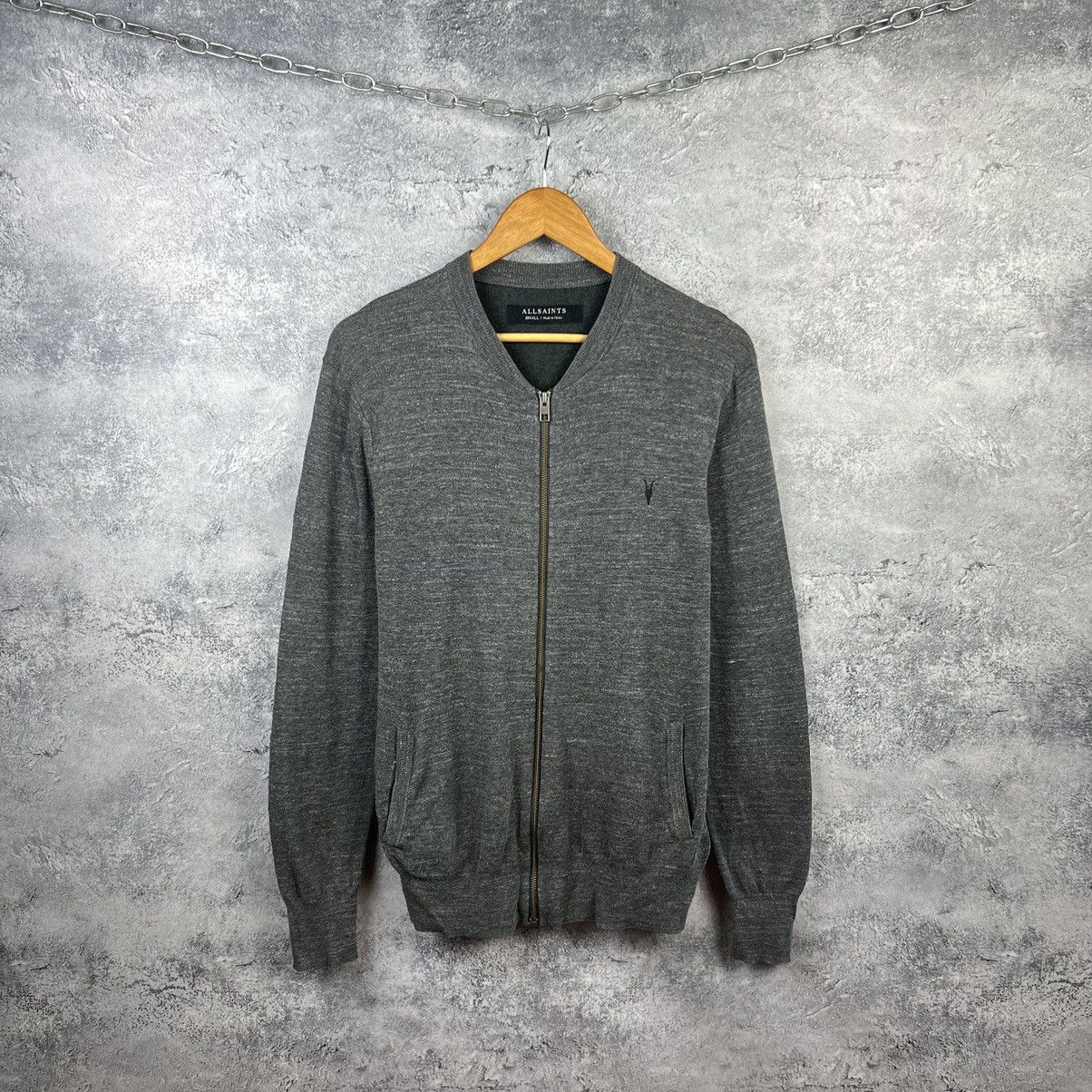Allsaints Allsaints Vintage Bomber Zip Sweatshirt Size US S / EU 44-46 / 1 - 1 Thumbnail