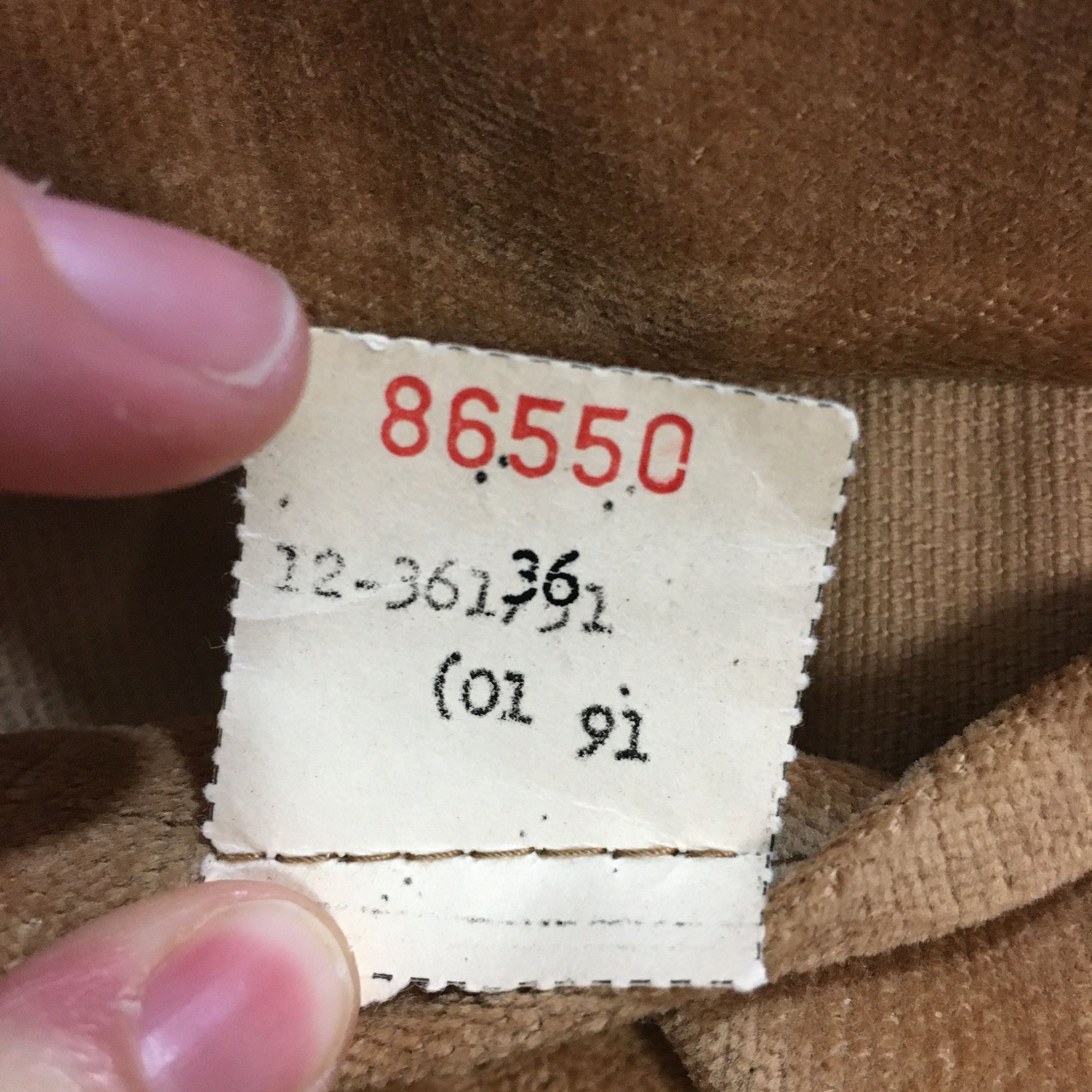 Other Vtg Cal Craft California Brown Velour VELVET Biker Jacket Size US S / EU 44-46 / 1 - 10 Thumbnail